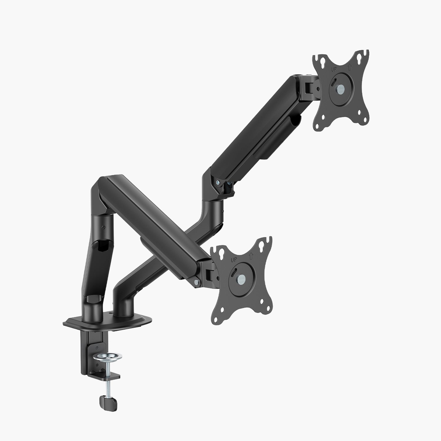 Soporte Monitor Escritorio Doble V2 Negro