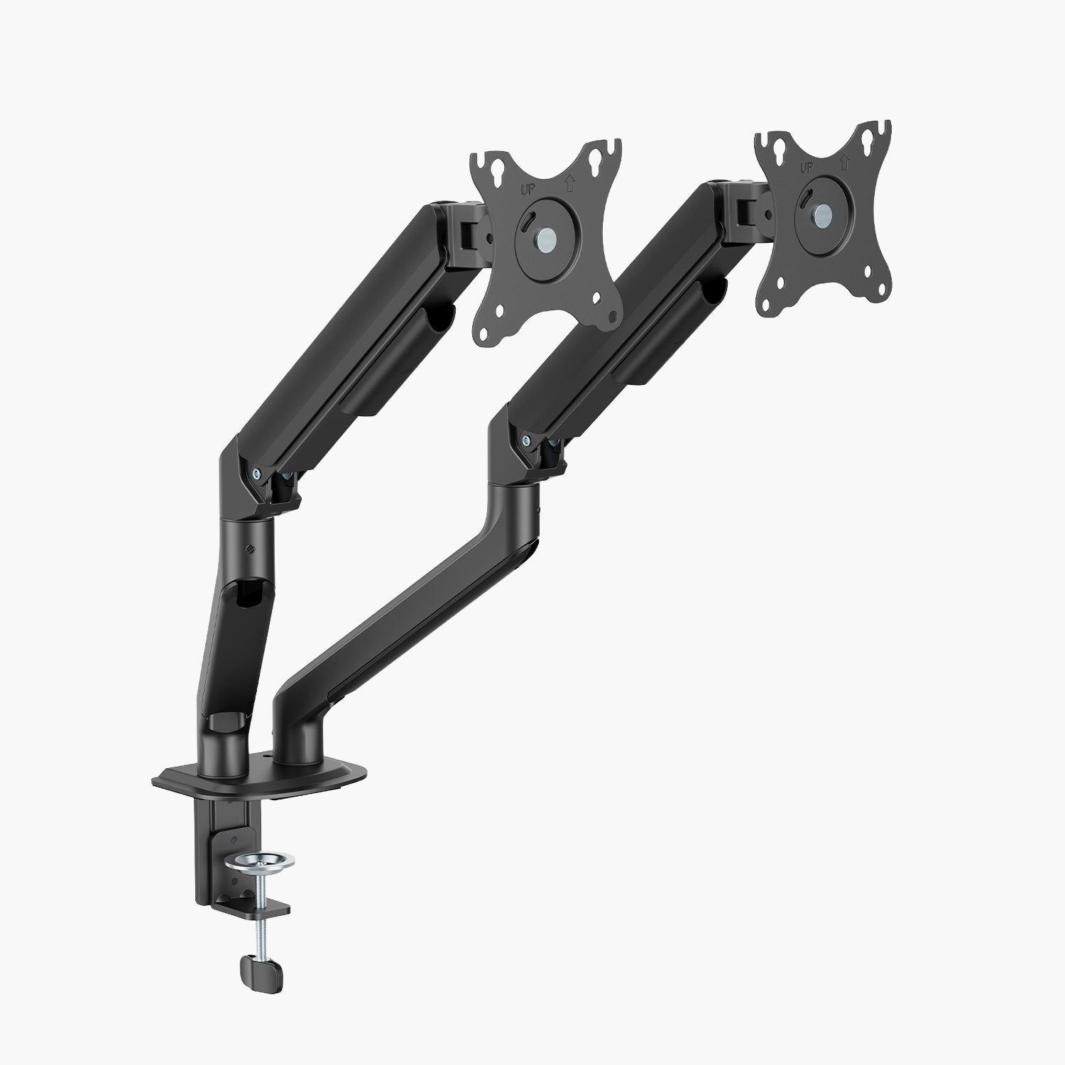 Soporte Monitor Escritorio Doble V2 Negro