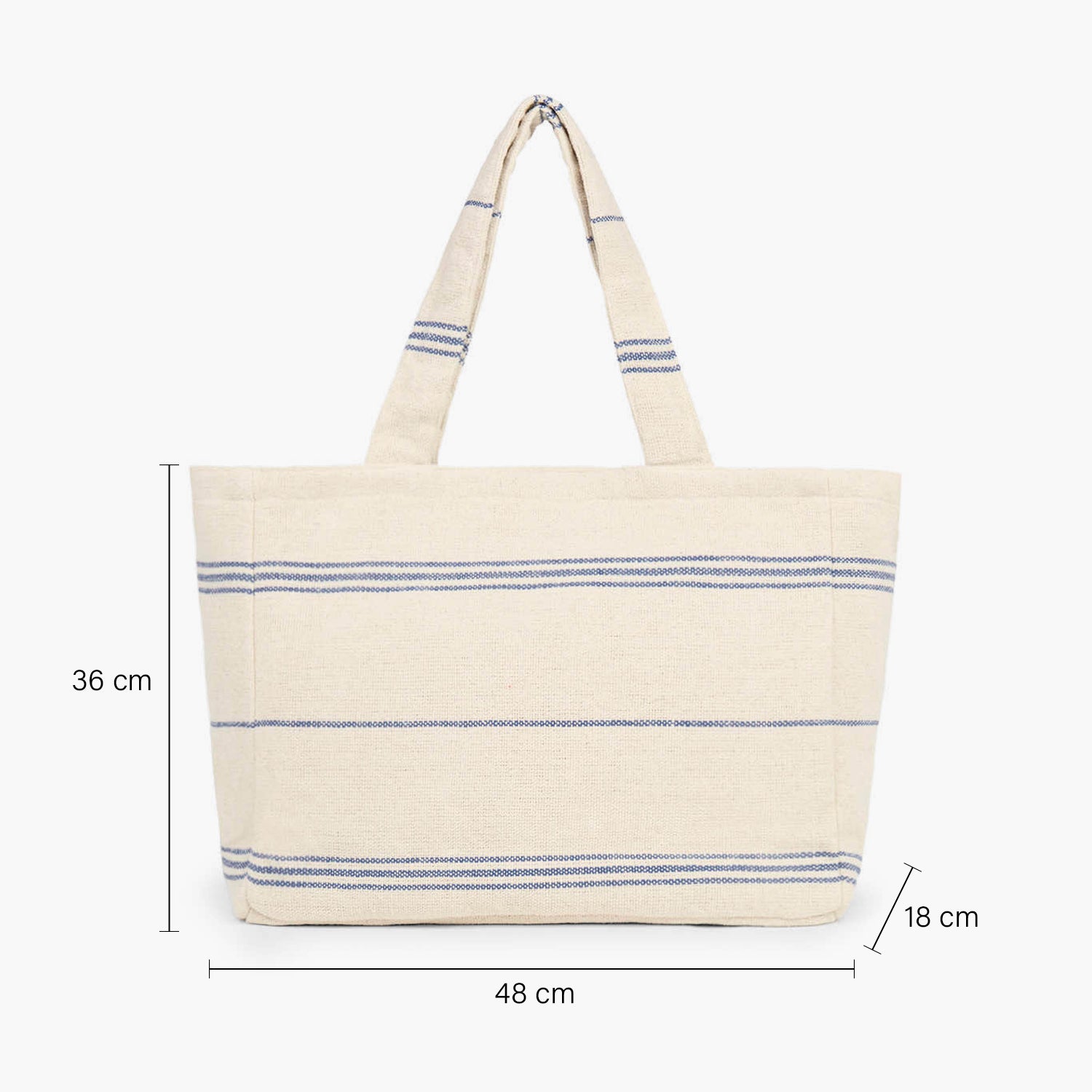 Tote Bag Capri Azul 48x18x36