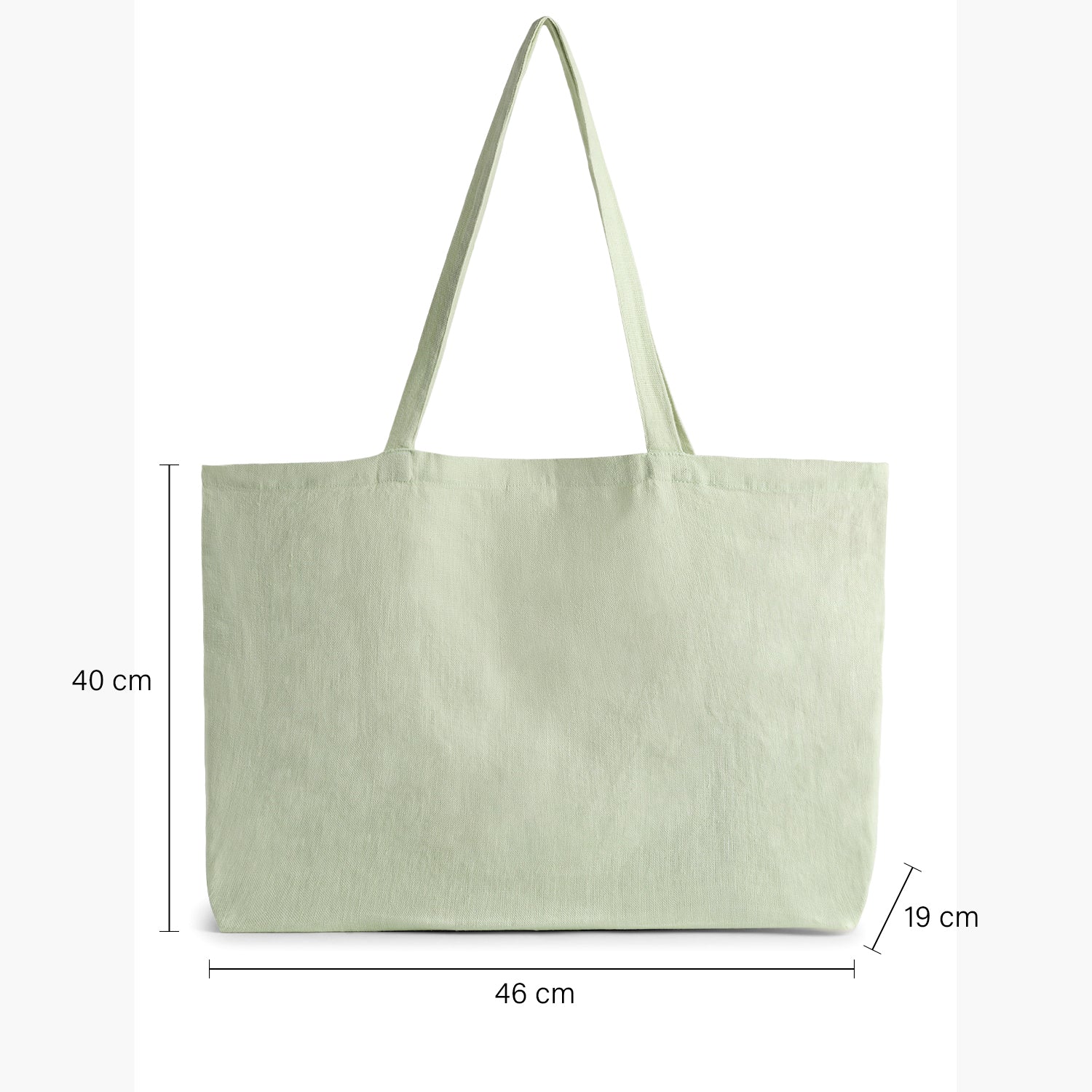 Tote Bag Lino 46x19x40 Verde