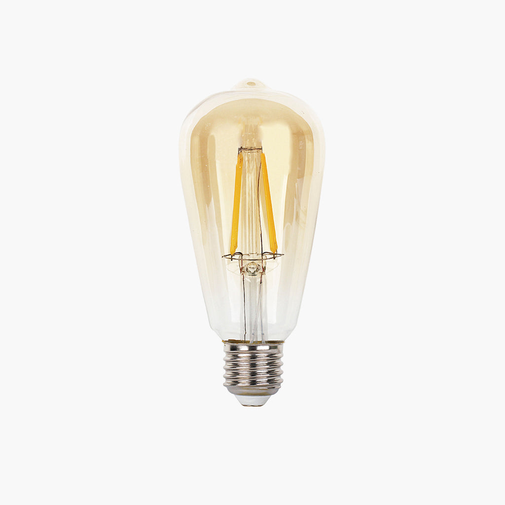 Ampolleta Led ST64 Vintage Luz Cálida 6W Vidrio