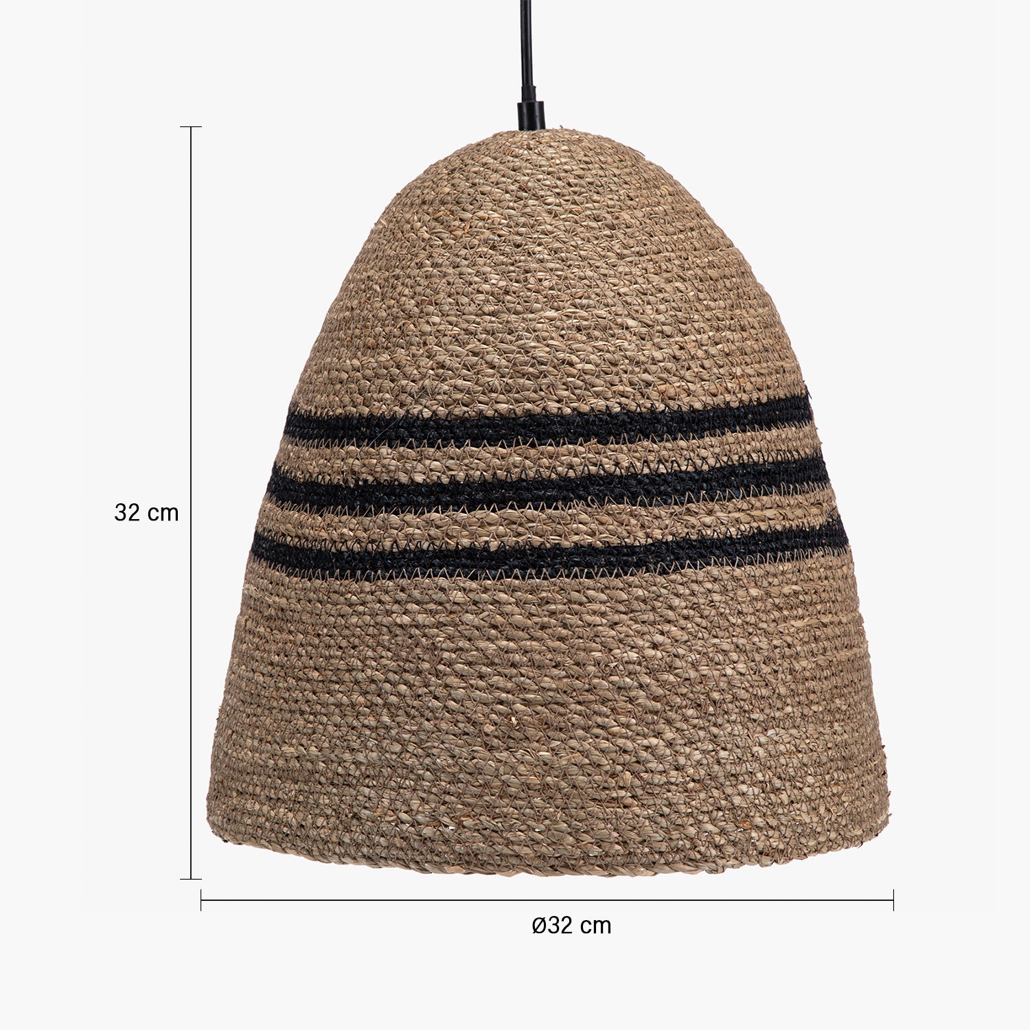 Pantalla Syros Natura/Negro