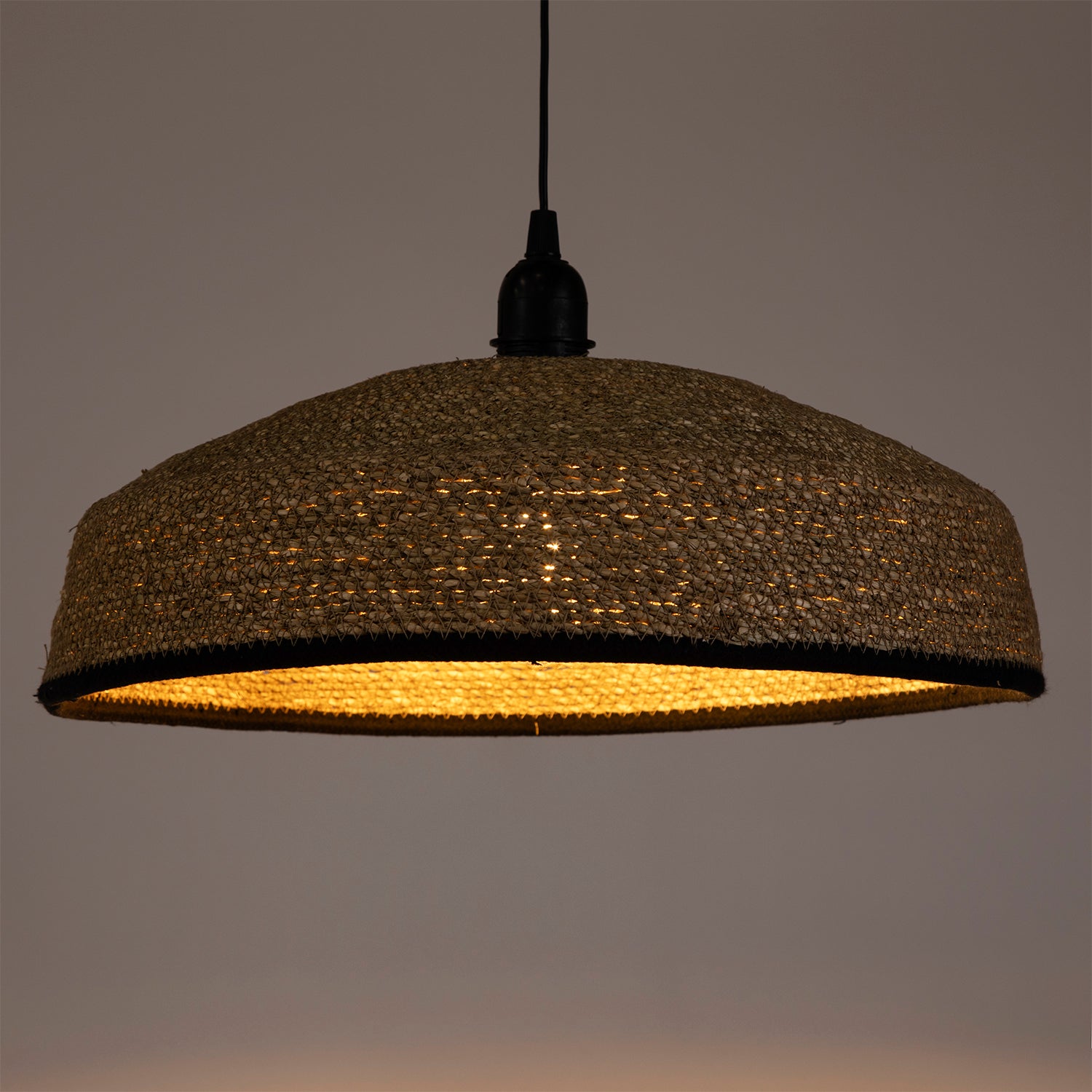 Pantalla Rhodes Natura/Negro