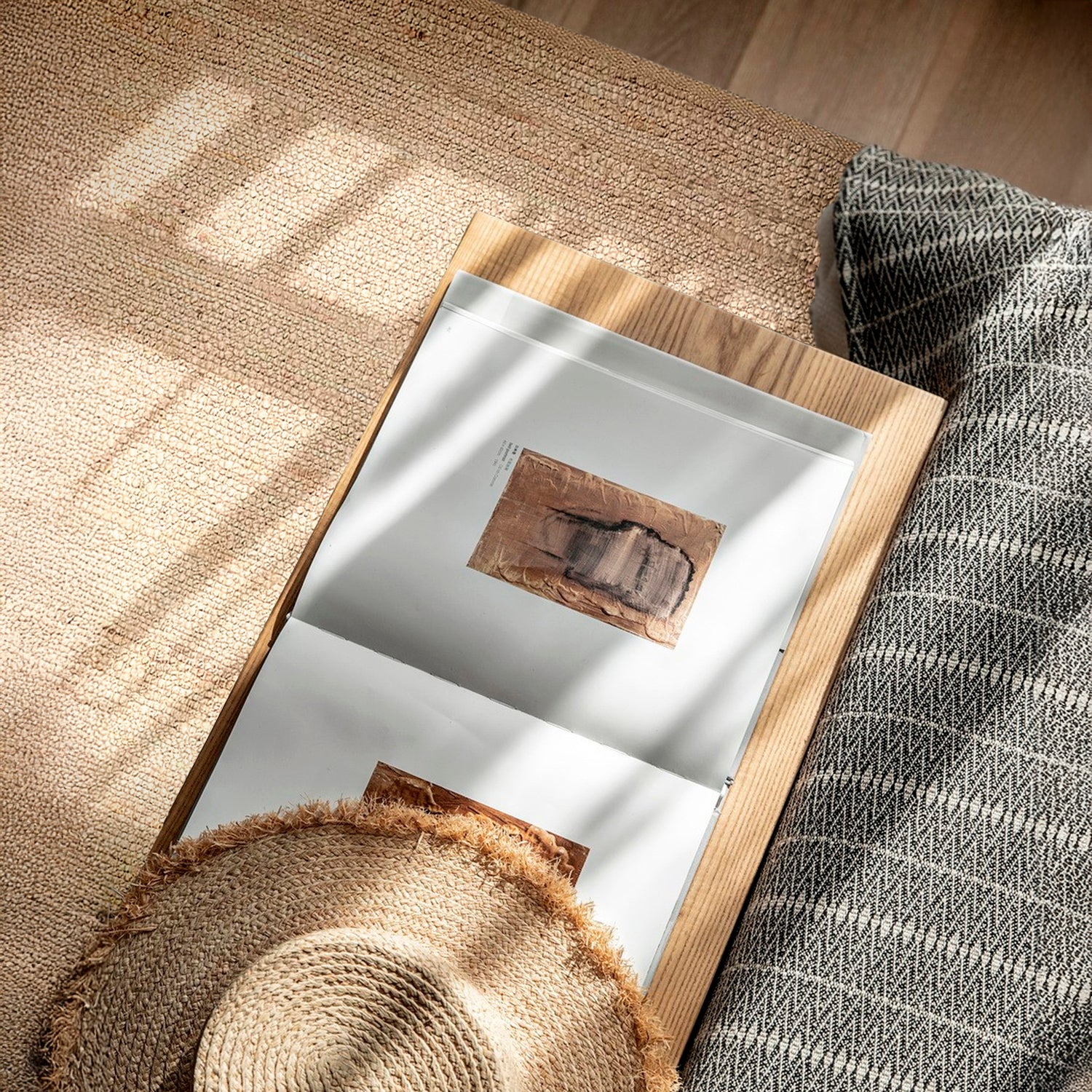 Alfombra Yute Sahara 150x200 Crudo