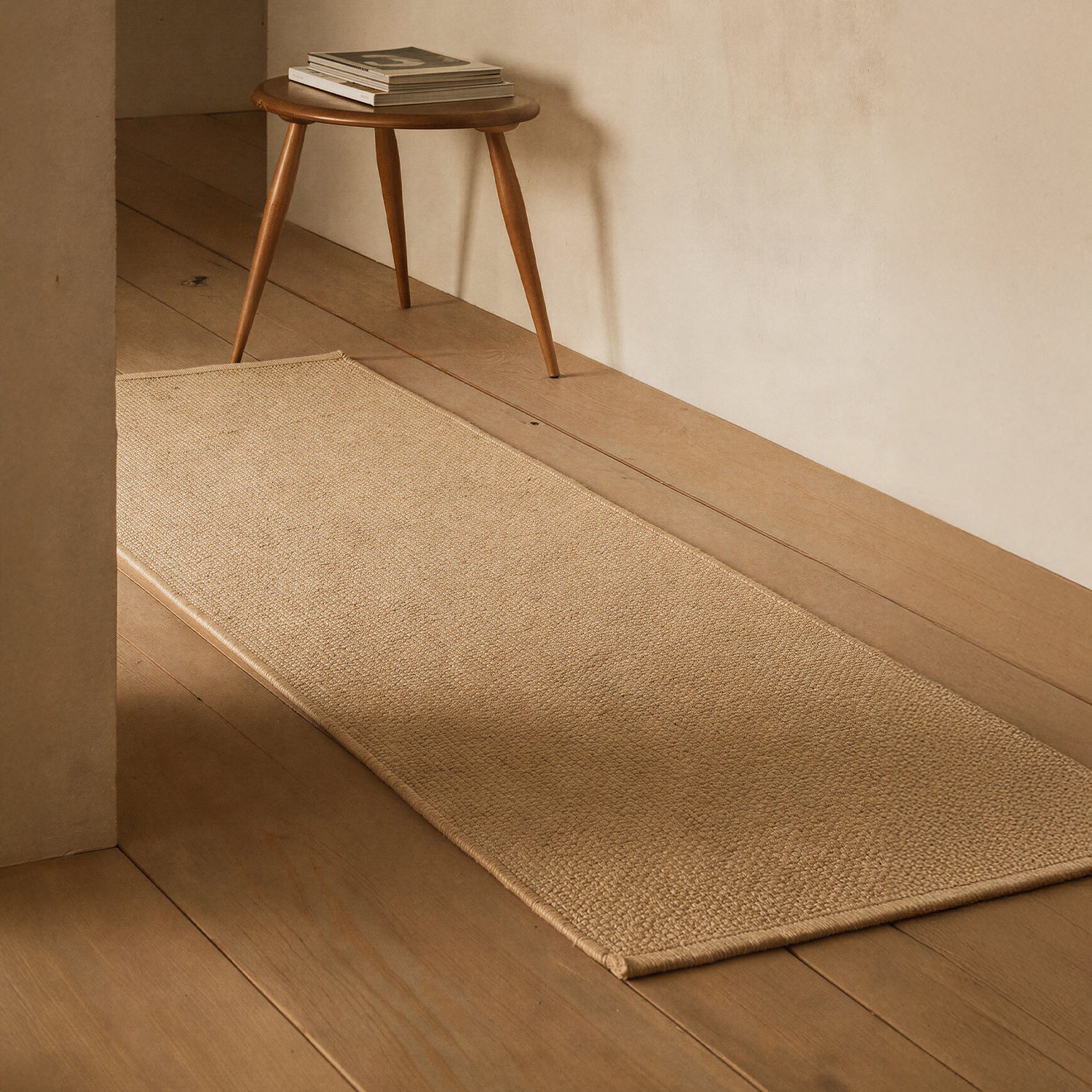 Alfombra Pasillo Yute Sahara Crudo