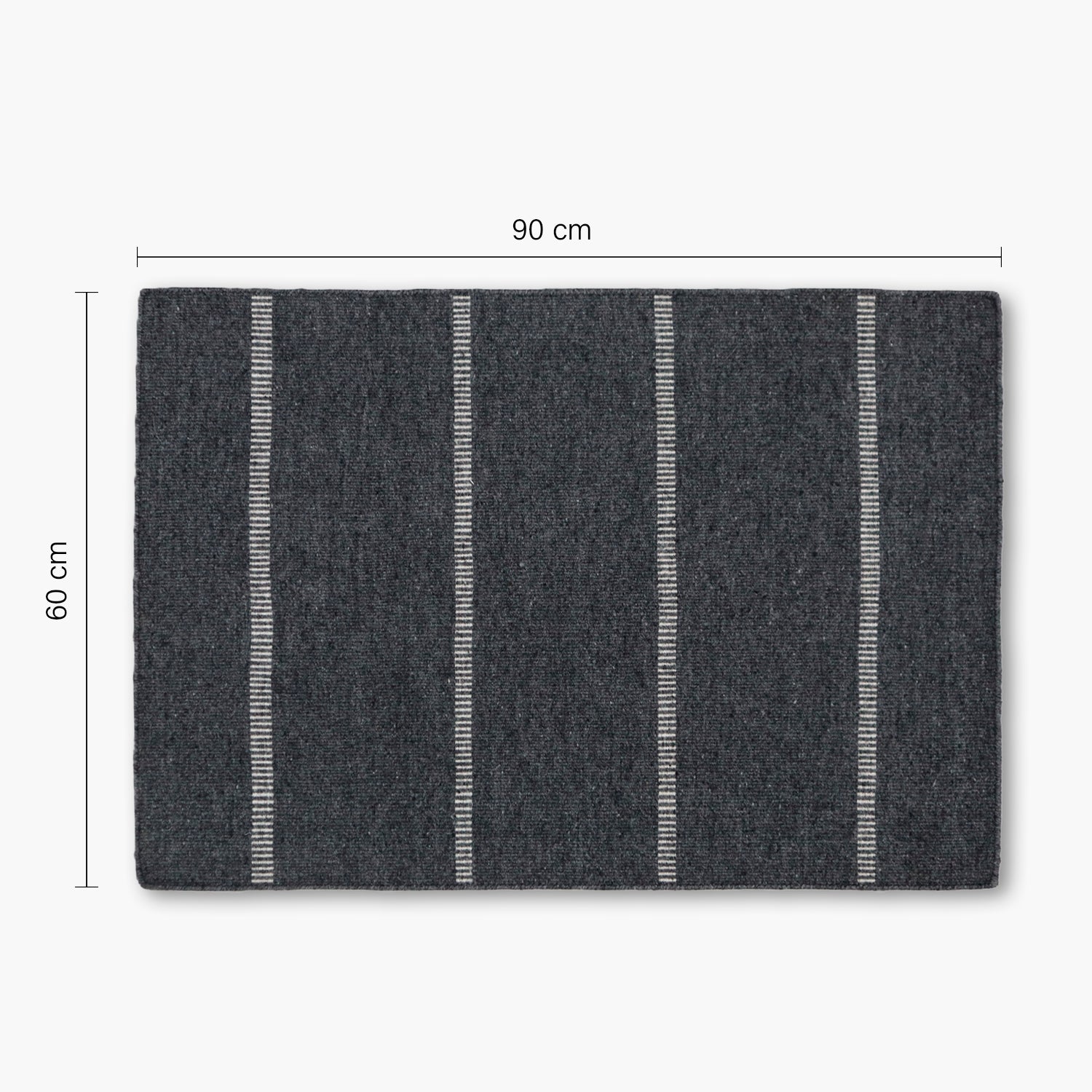 Alfombra Aconcagua 60x90 Gris Oscuro