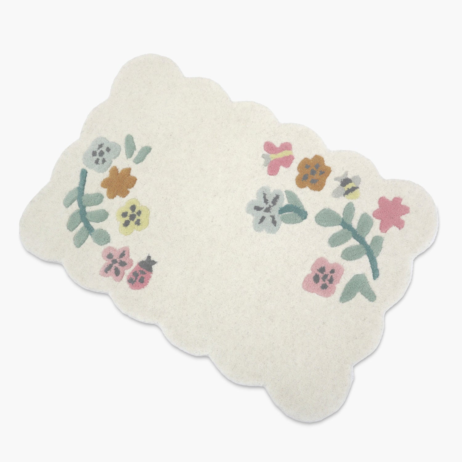 Alfombra Flores 60x90