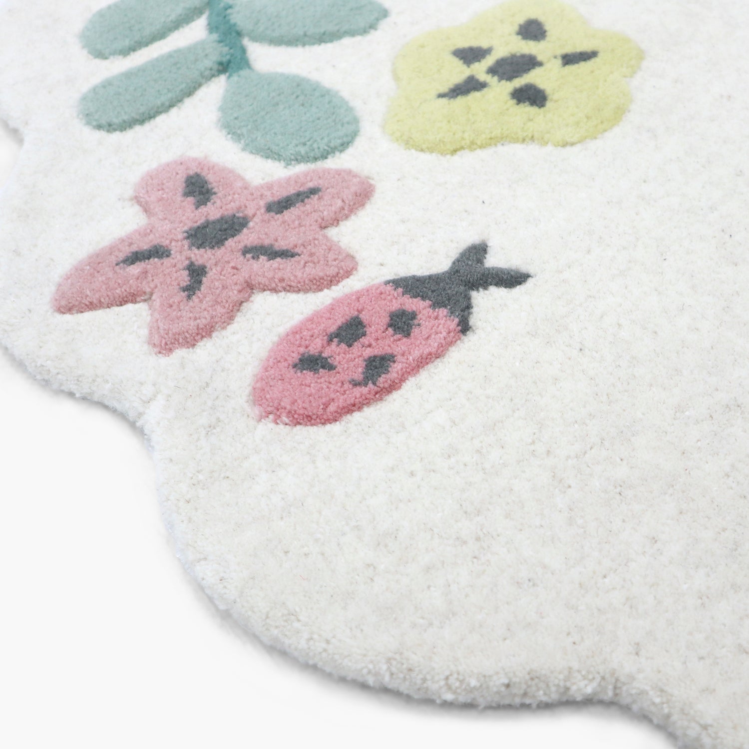 Alfombra Flores Diam 120