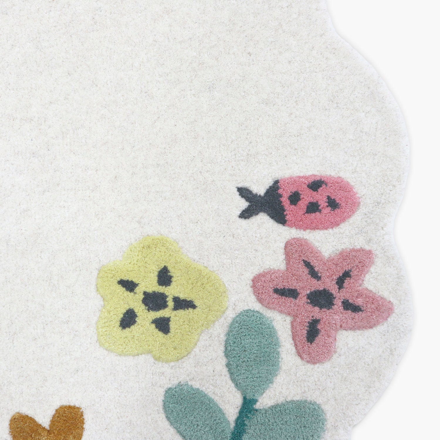 Alfombra Flores Diam 120