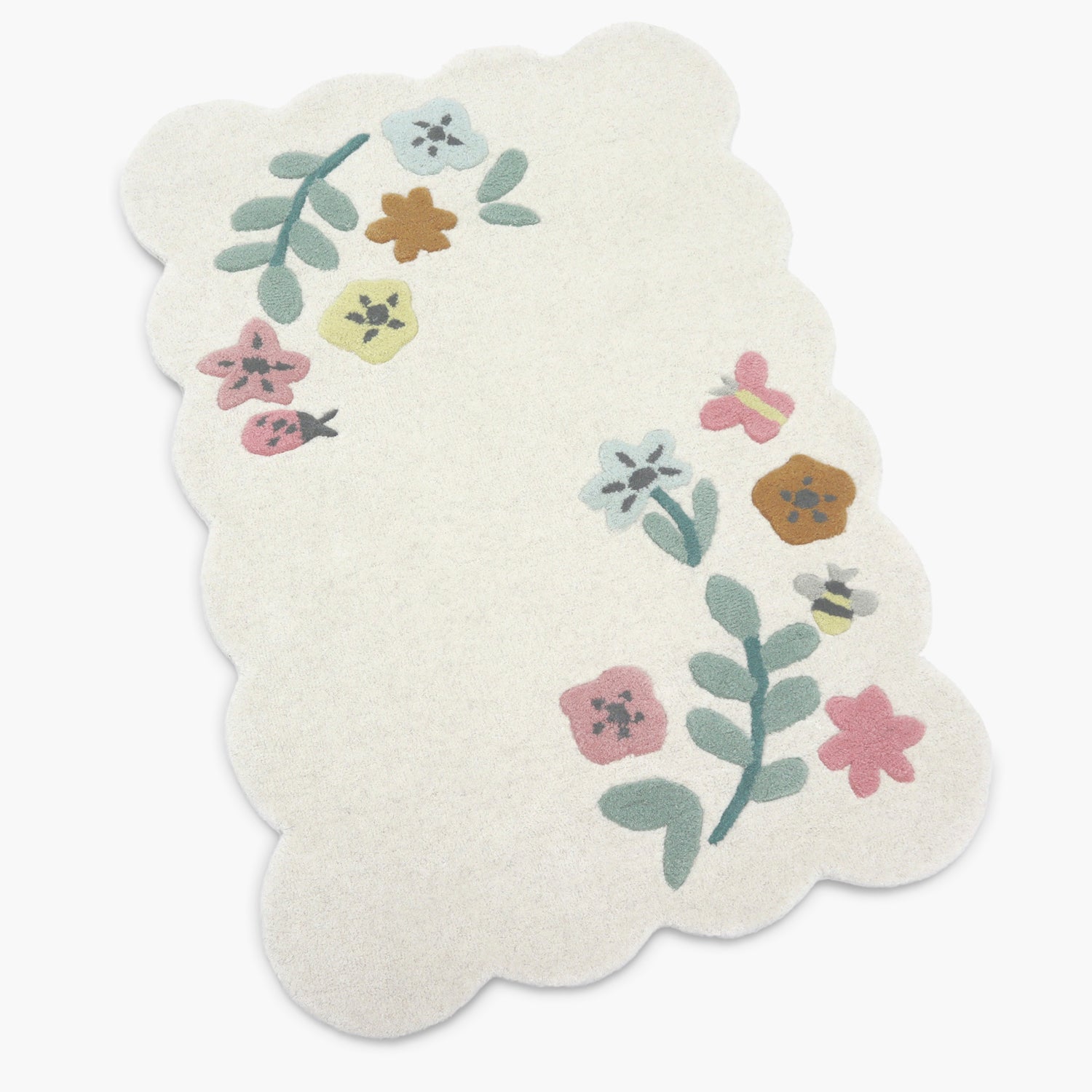 Alfombra Flores 120x160