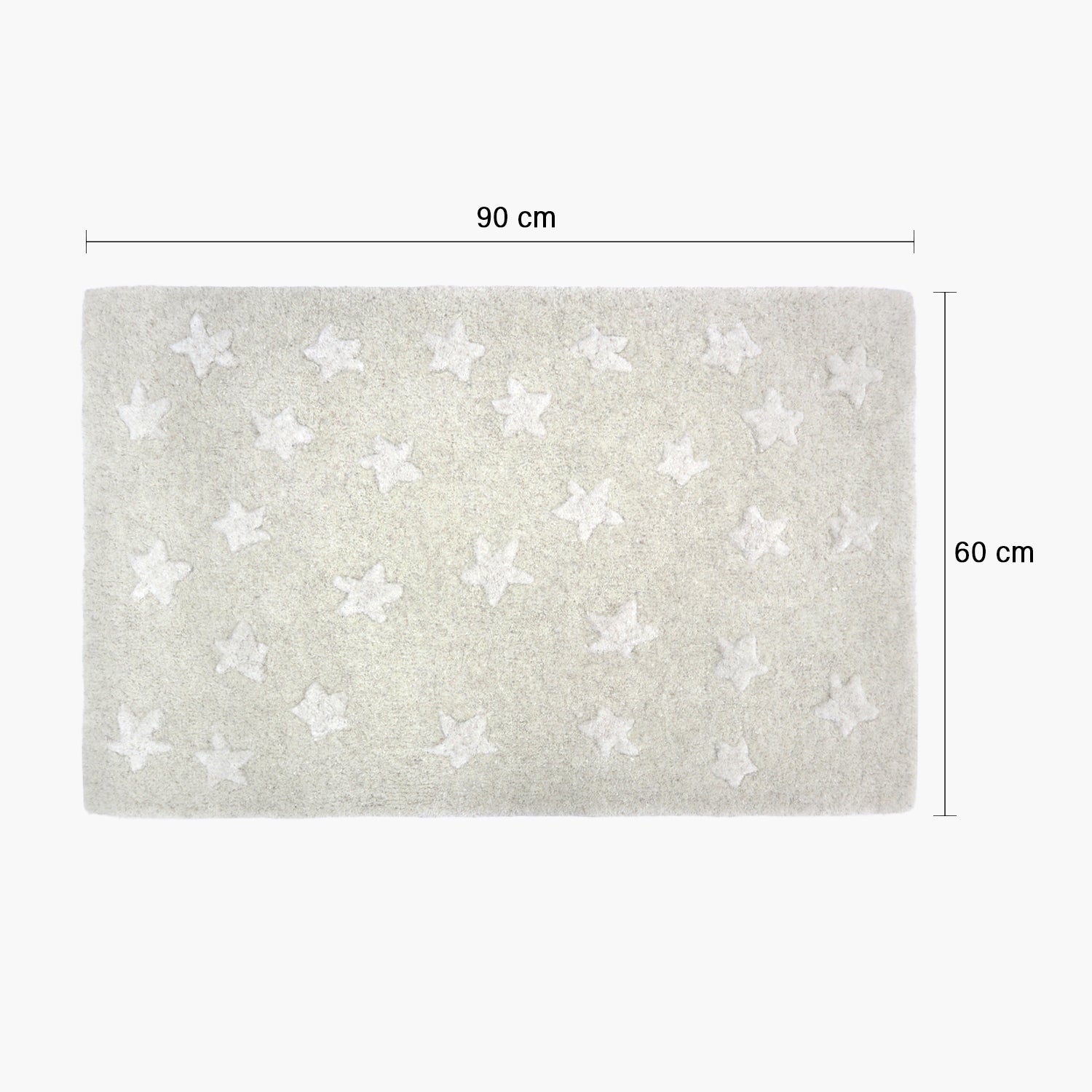 Alfombra Estrellas 60x90