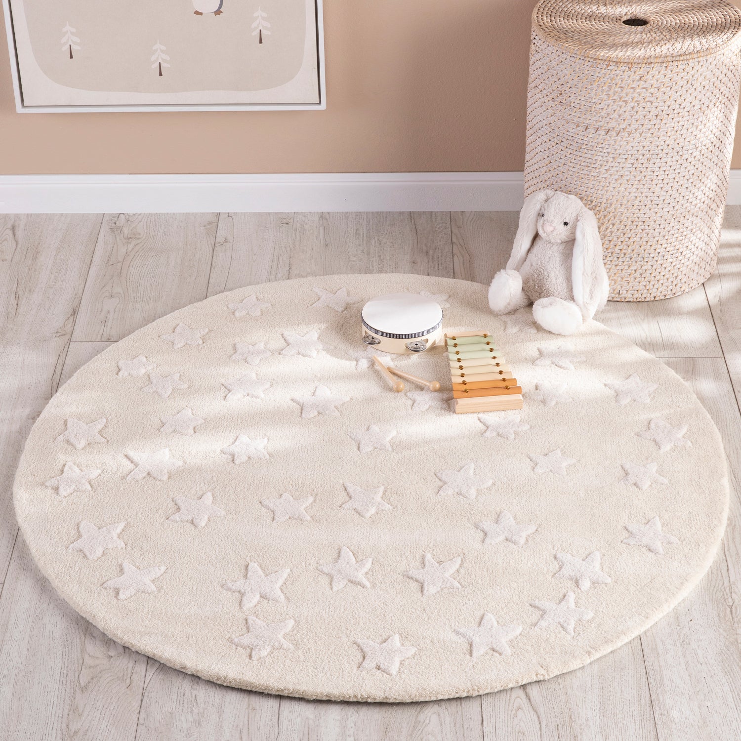 Alfombra Estrellas Diam 120