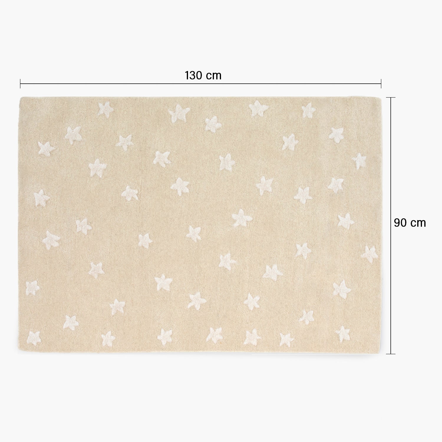 Alfombra Estrellas 90x130