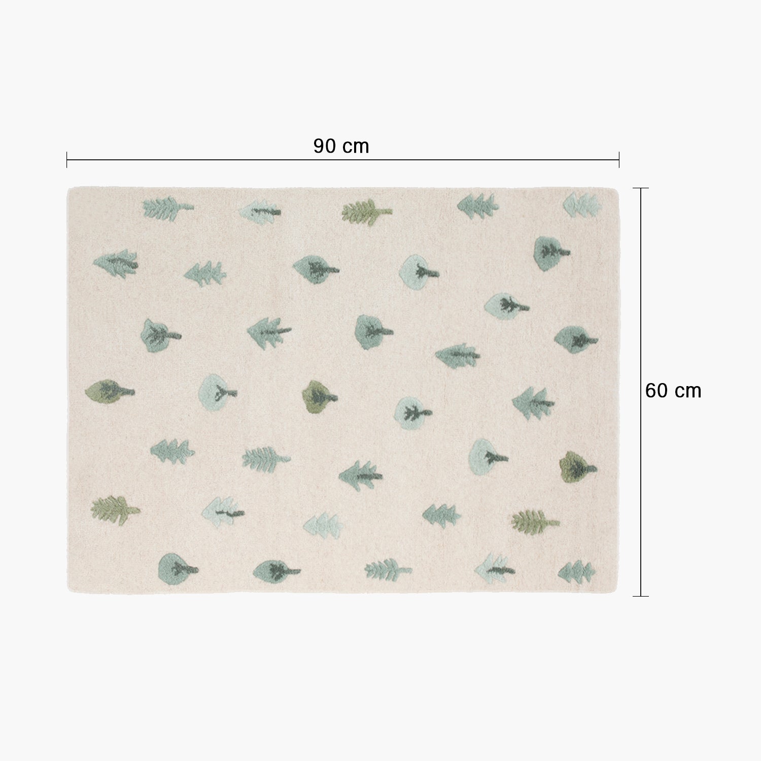 Alfombra Bosque 60x90