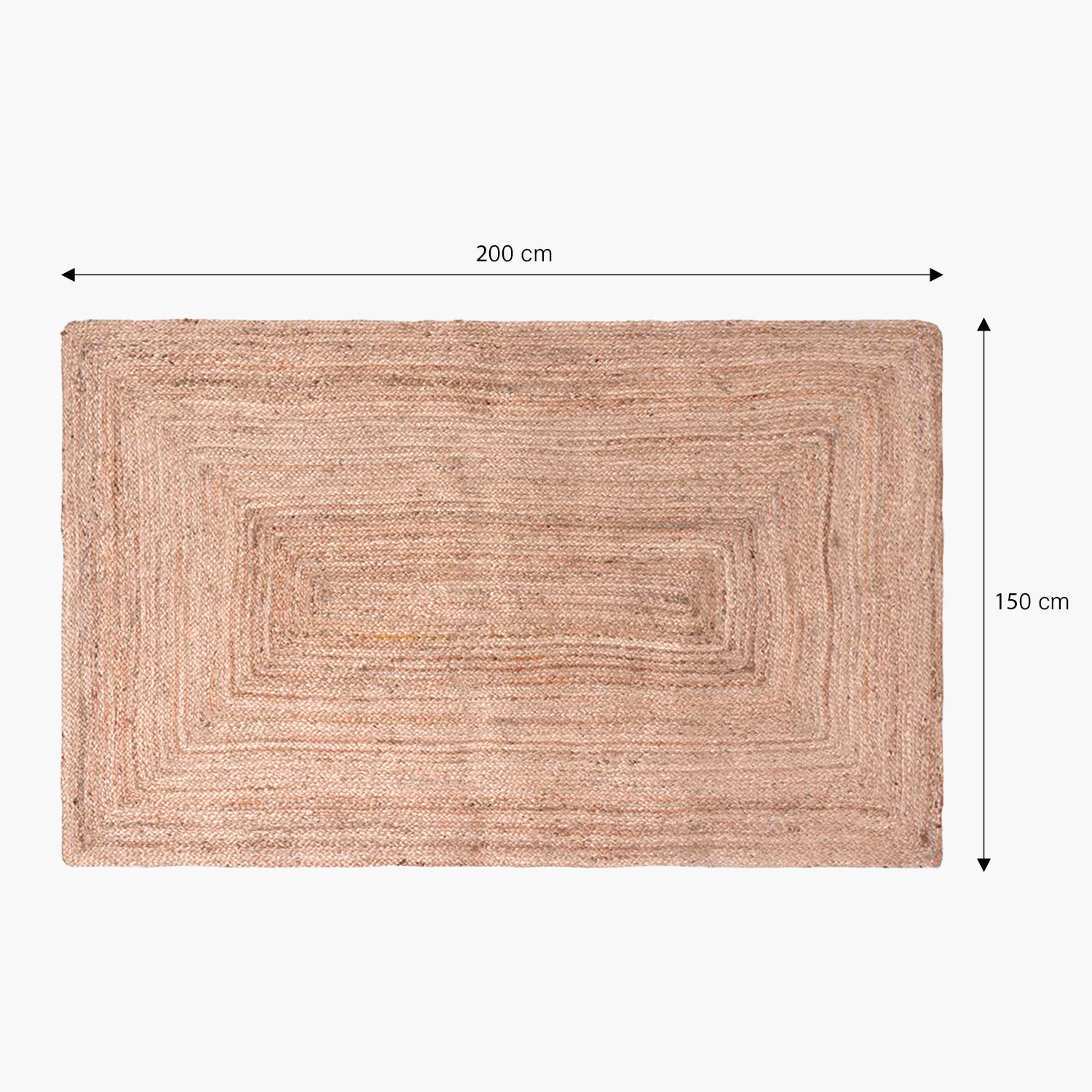 Alfombra Yute Ural 150x200