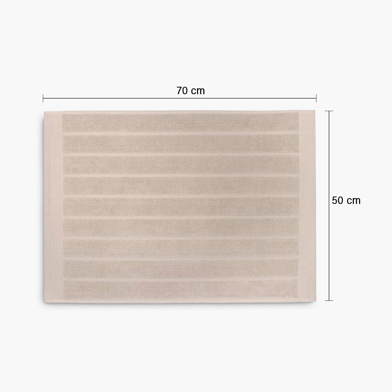 Piso de Baño Nilo 50x70 Crema