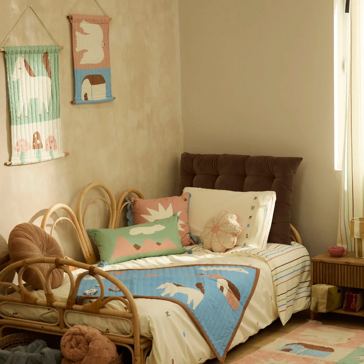 Decoración de Pared Infantil Camp 60x40