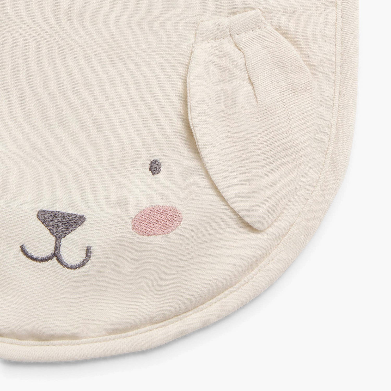 Babero Algodón Caru Crudo