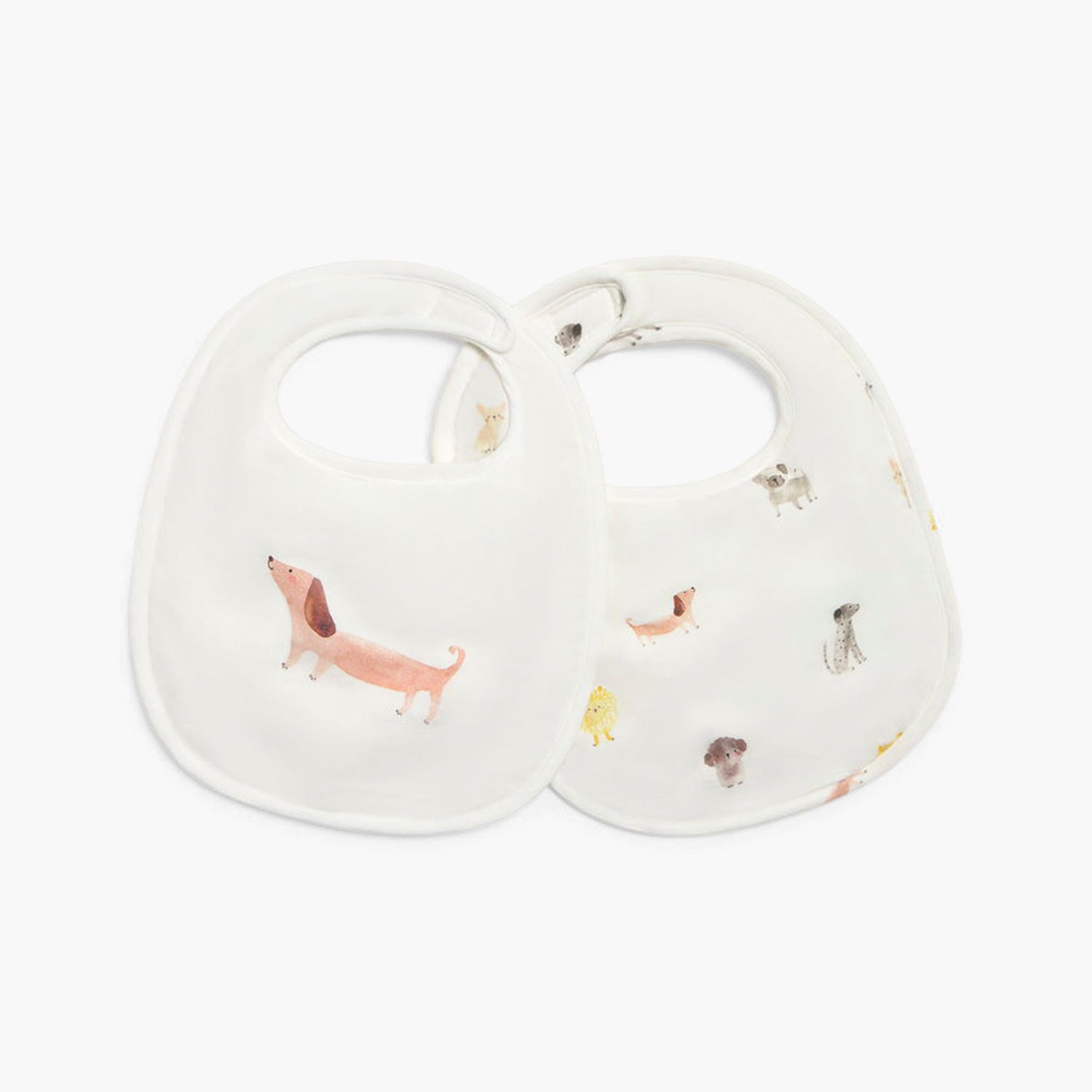 Babero Algodón Amiguis Blanco