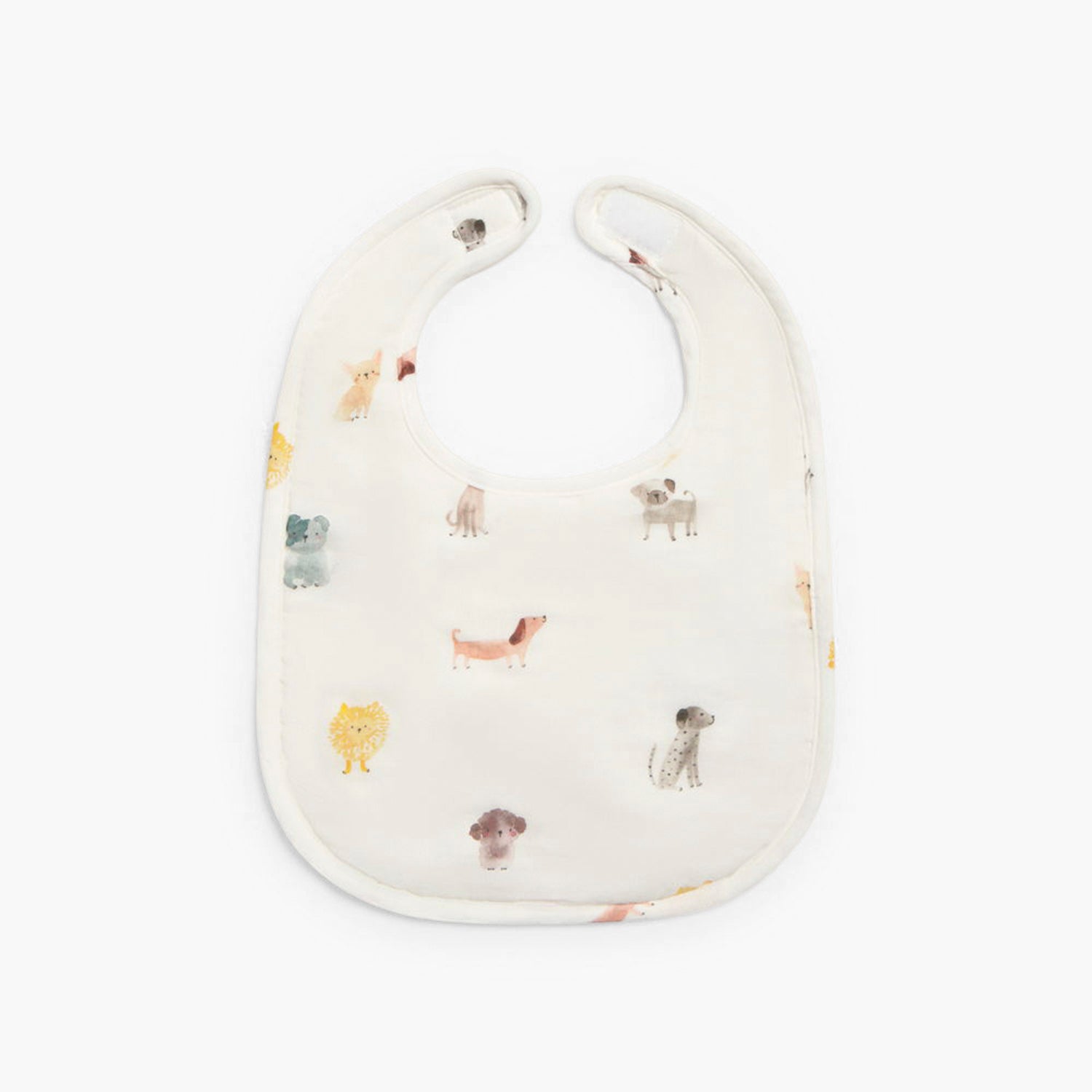 Babero Algodón Amiguis Blanco