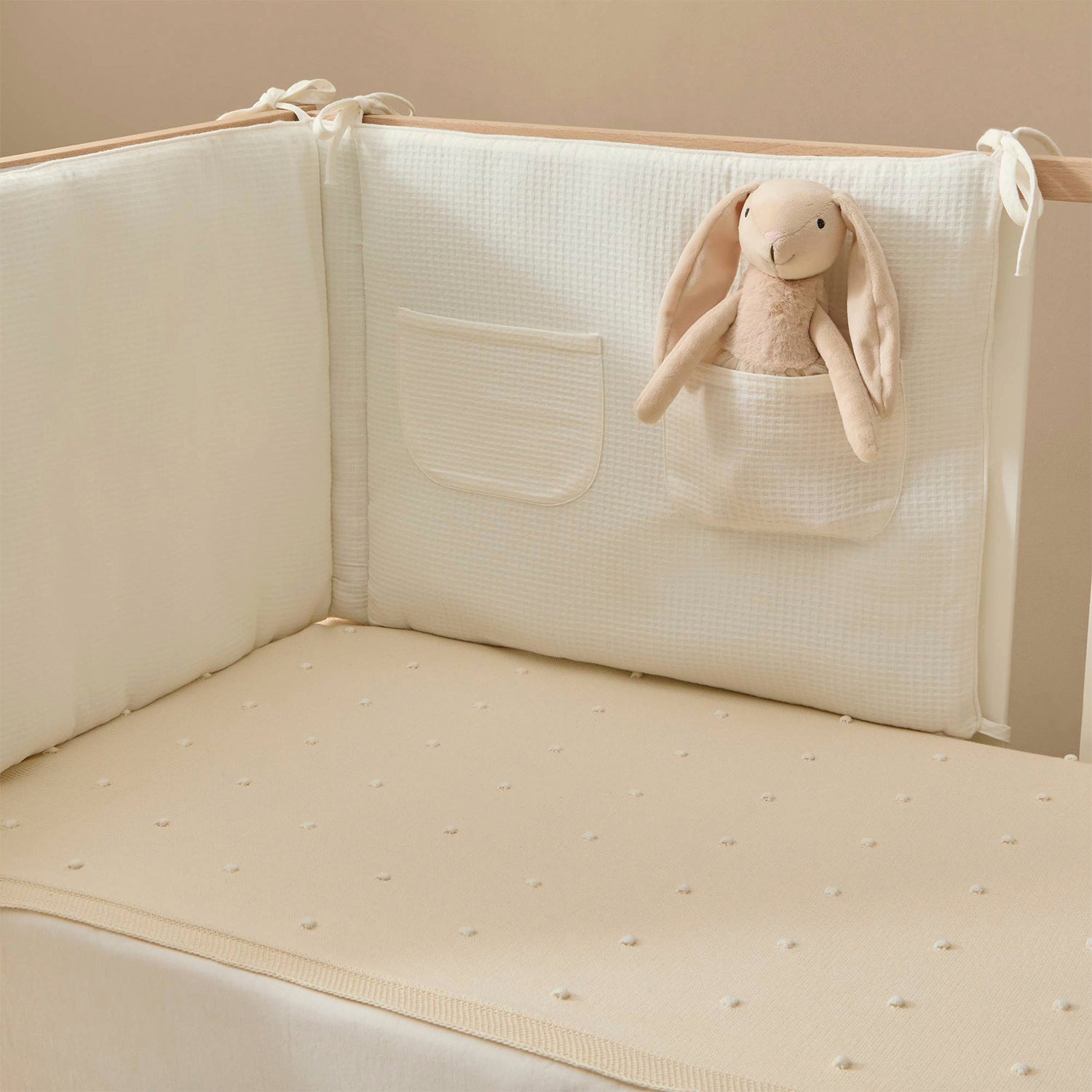Protector de Cuna Nidu Blanco