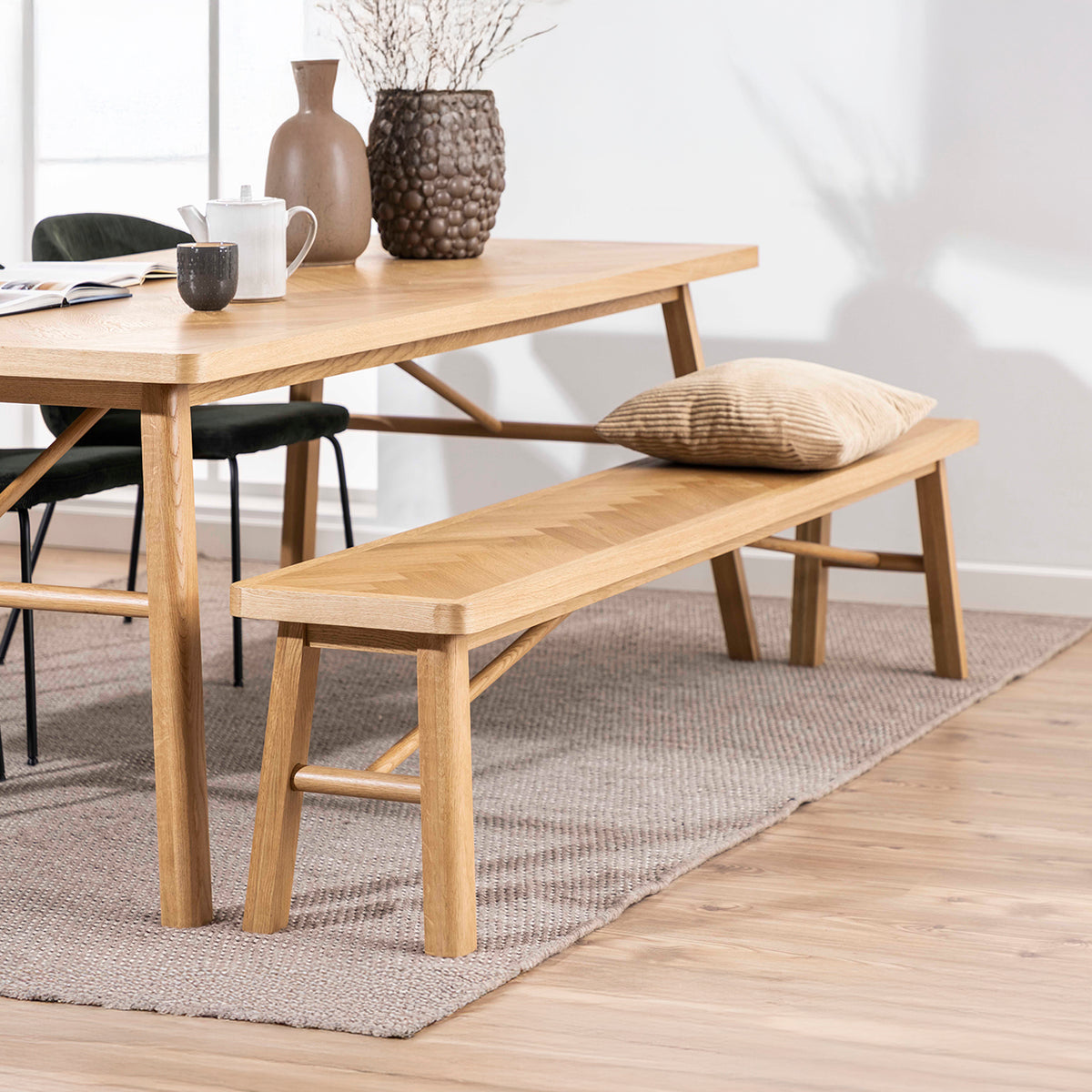 Banqueta Madera Galway Roble