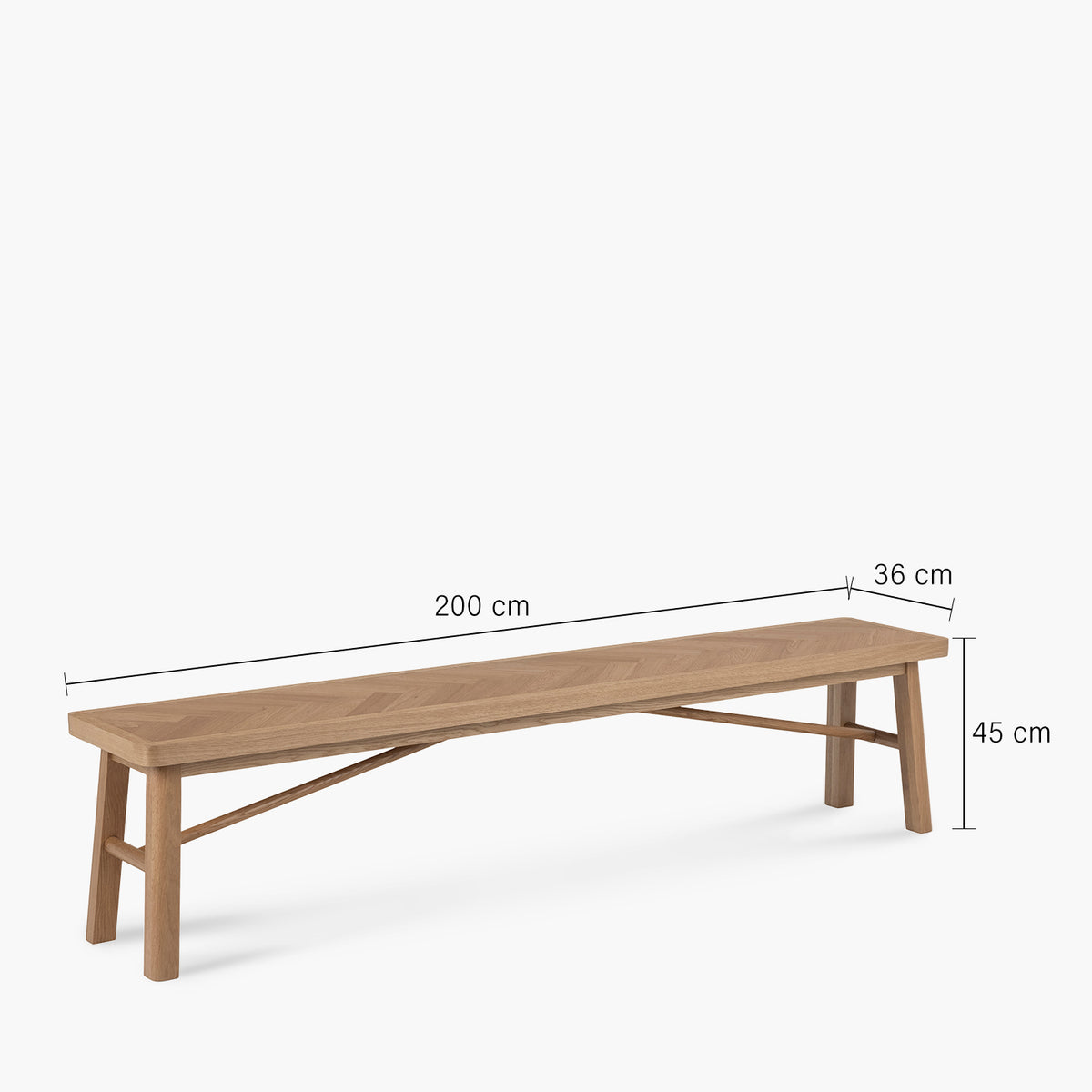 Banqueta Madera Galway Roble