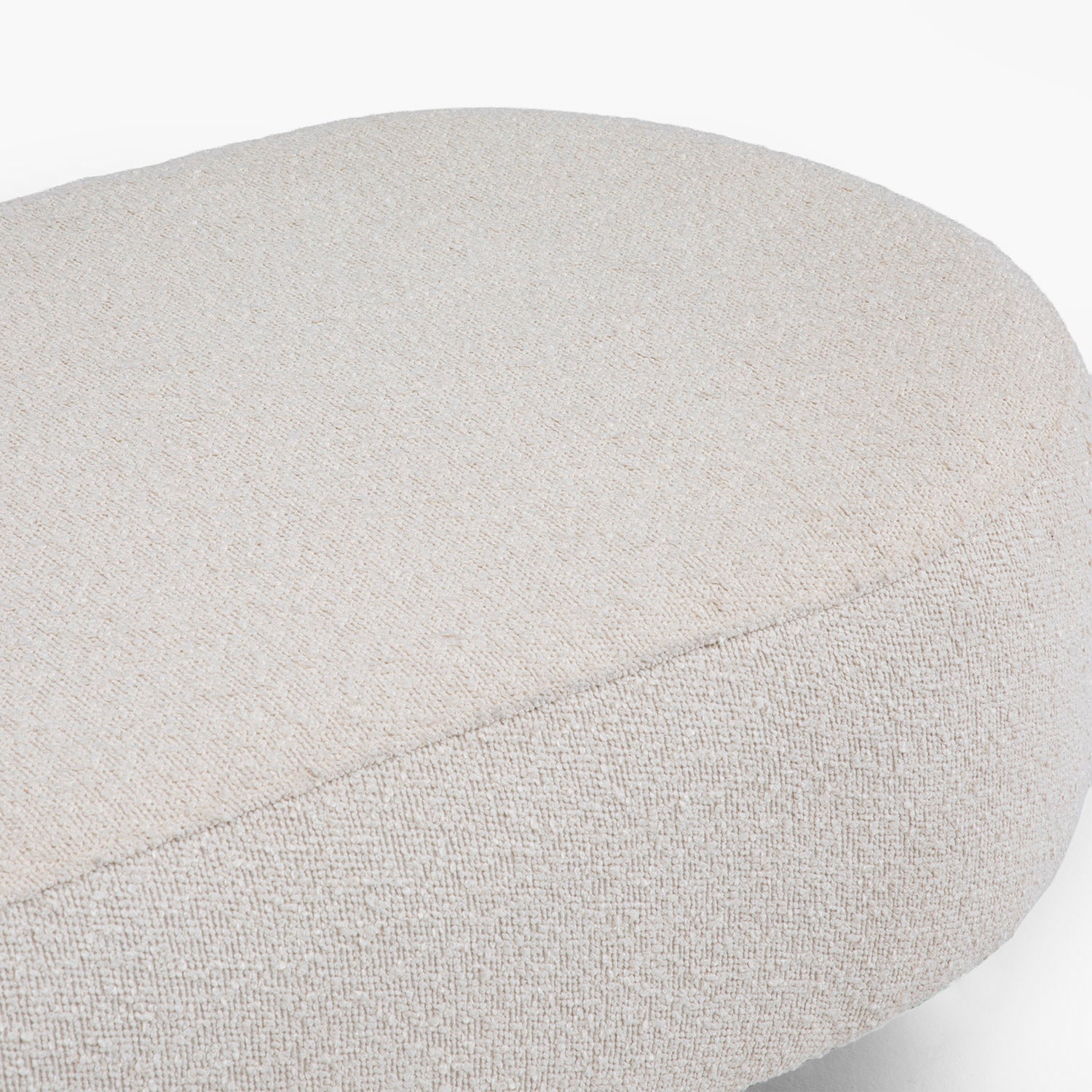 Banqueta Tapizada Benji Crema