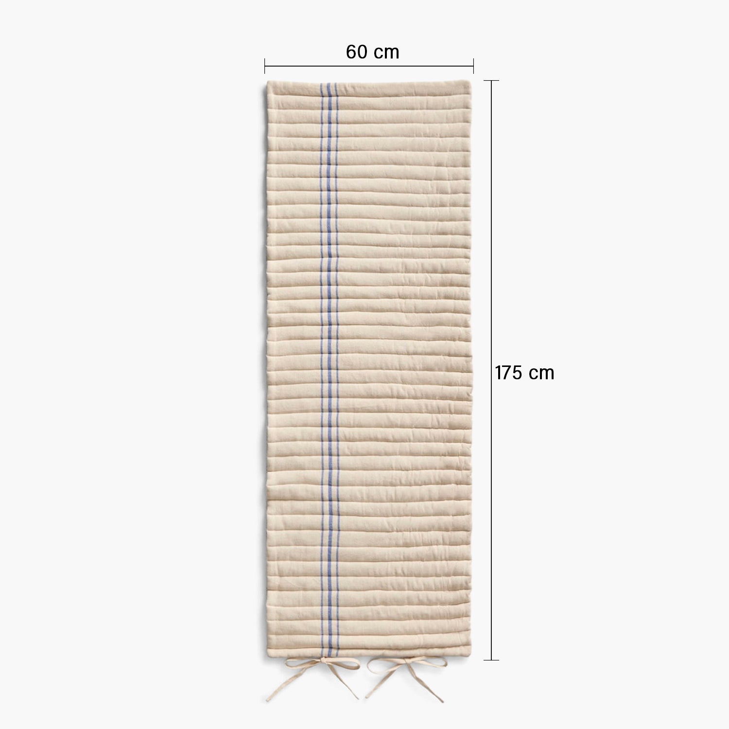 Cojín de Reposera Bari Azul 60x175x2