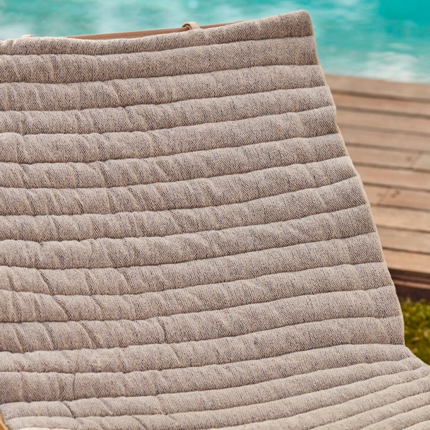 Cojín de Reposera Bari Azul 60x175x2