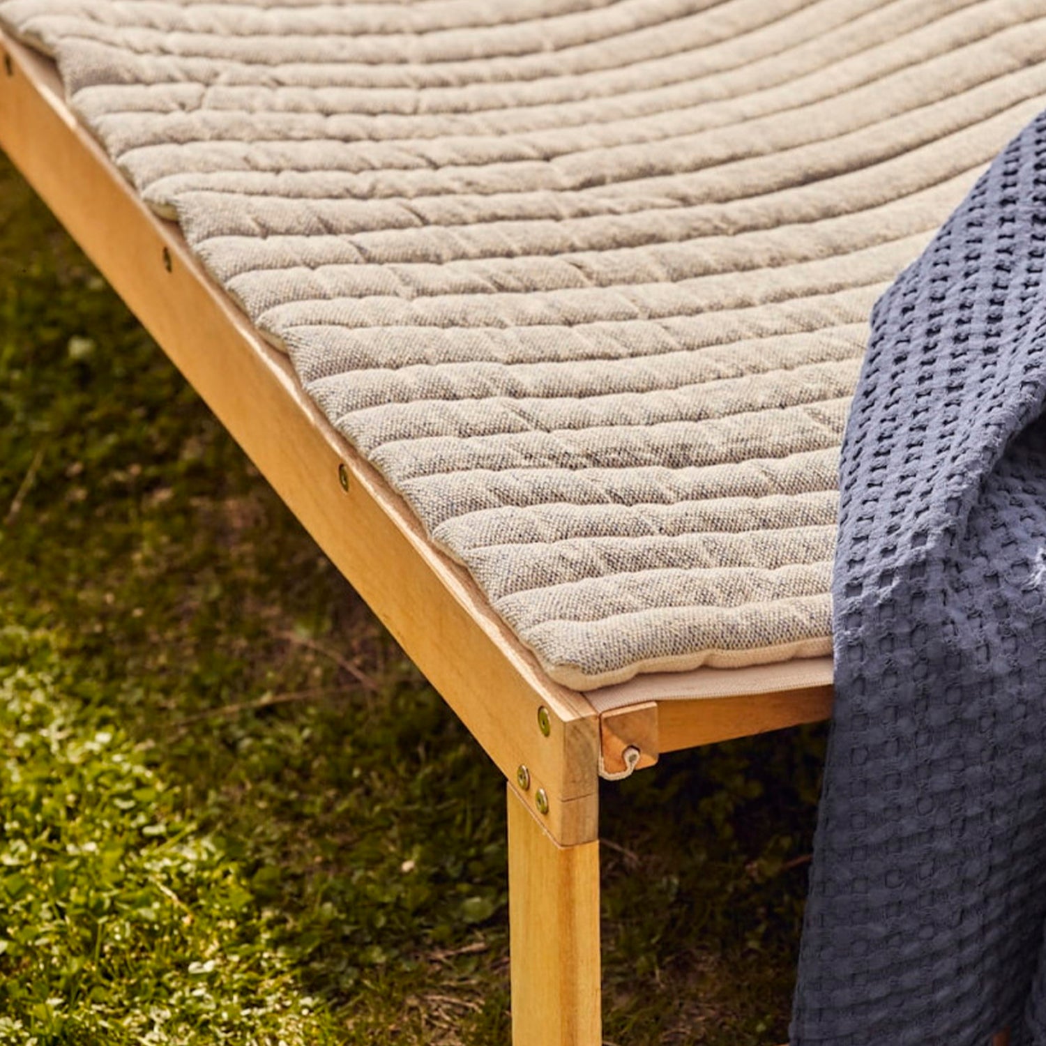 Cojín de Reposera Bari Azul 60x175x2