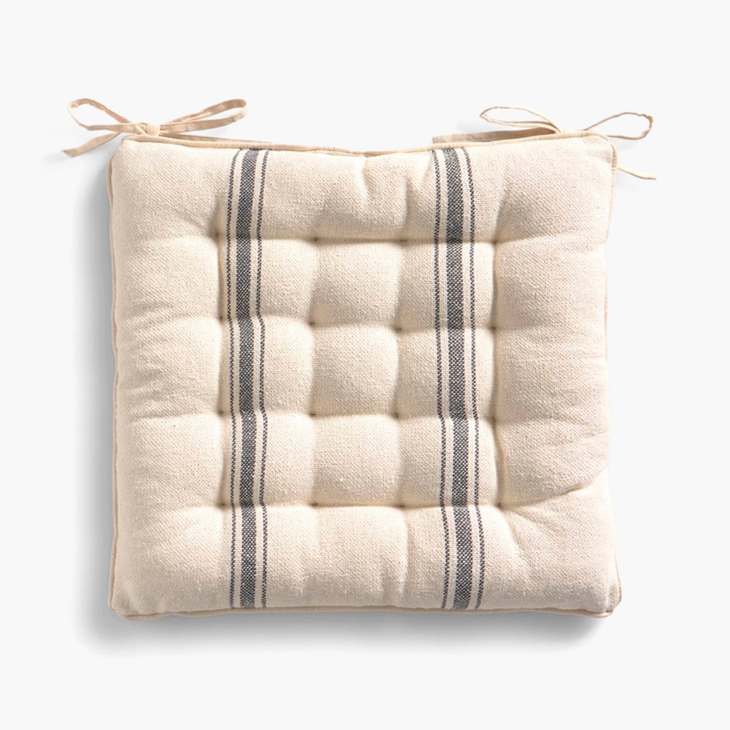 Cojín de Silla Bari Gris Oscuro 40x40x4