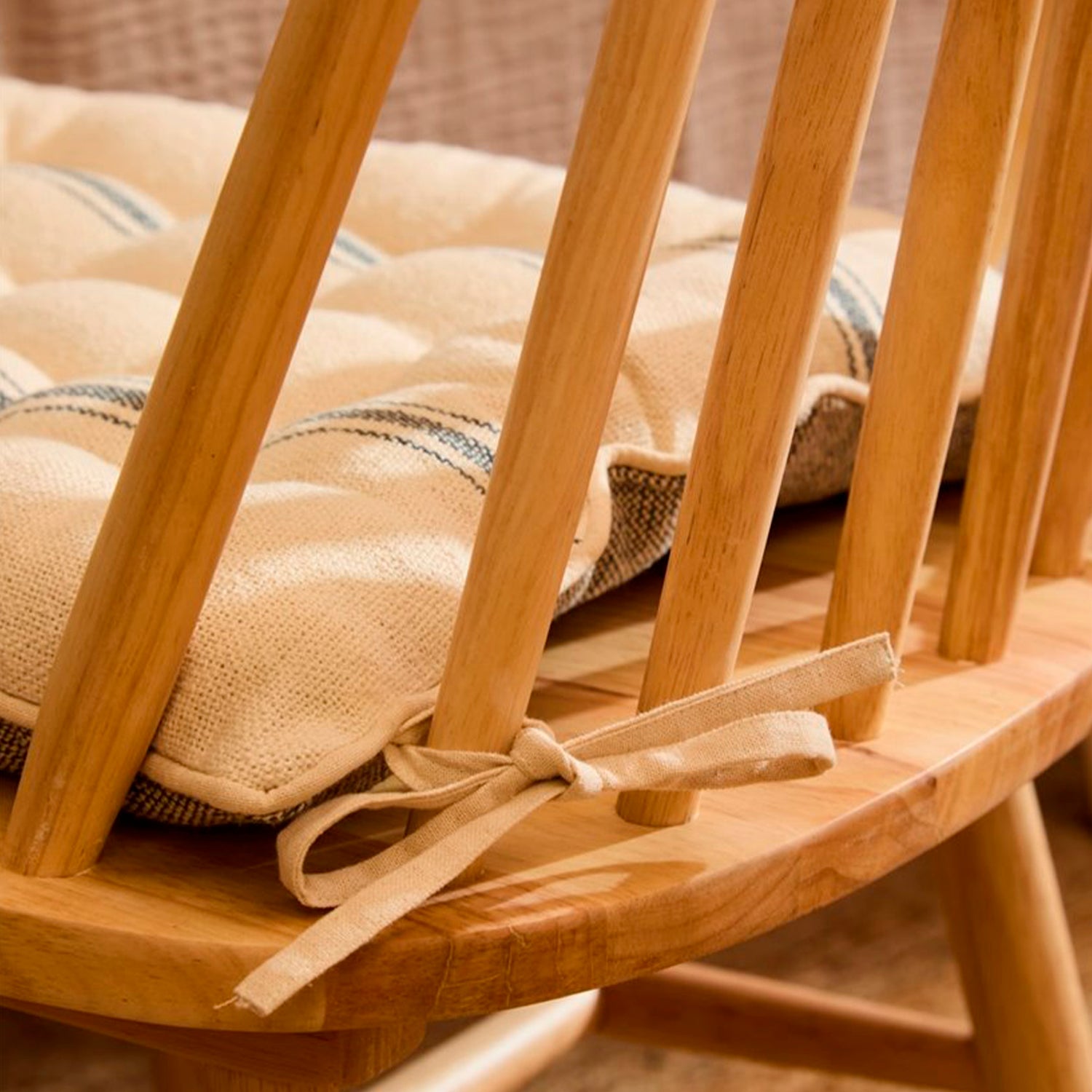 Cojín de Silla Bari Gris Oscuro 40x40x4