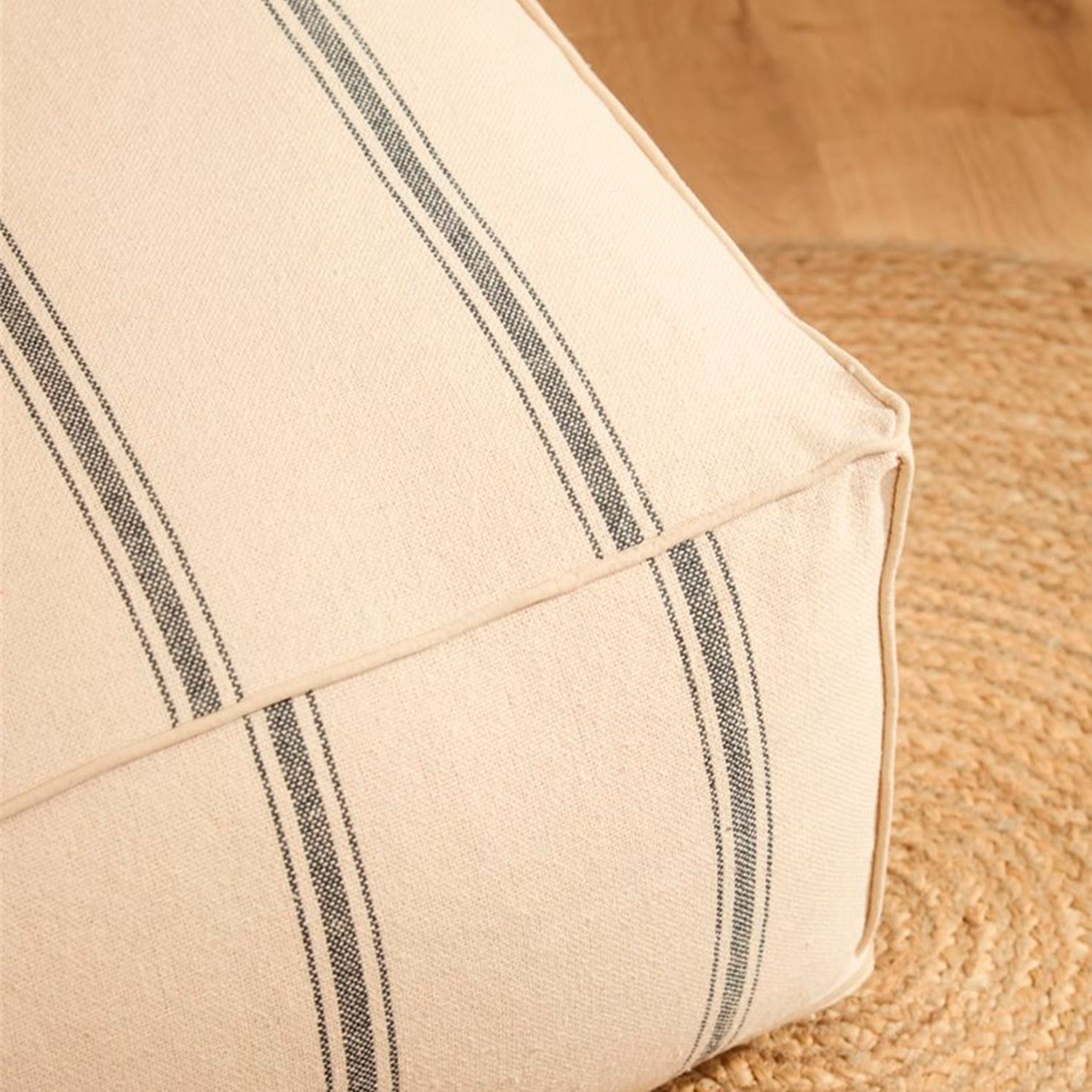 Cojín de Suelo Bari Gris Oscuro 60x60x30