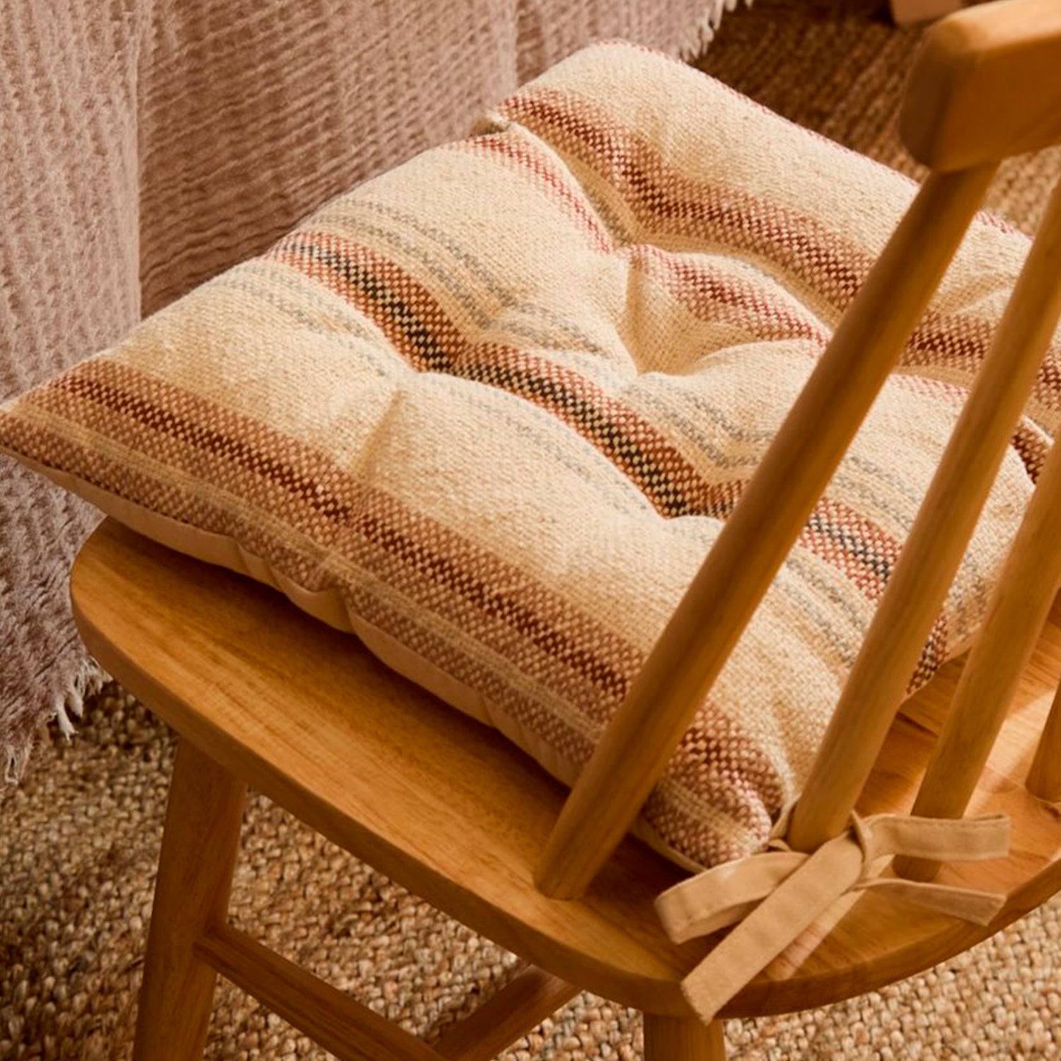 Cojín de Silla Perú Tierra 40x40x4