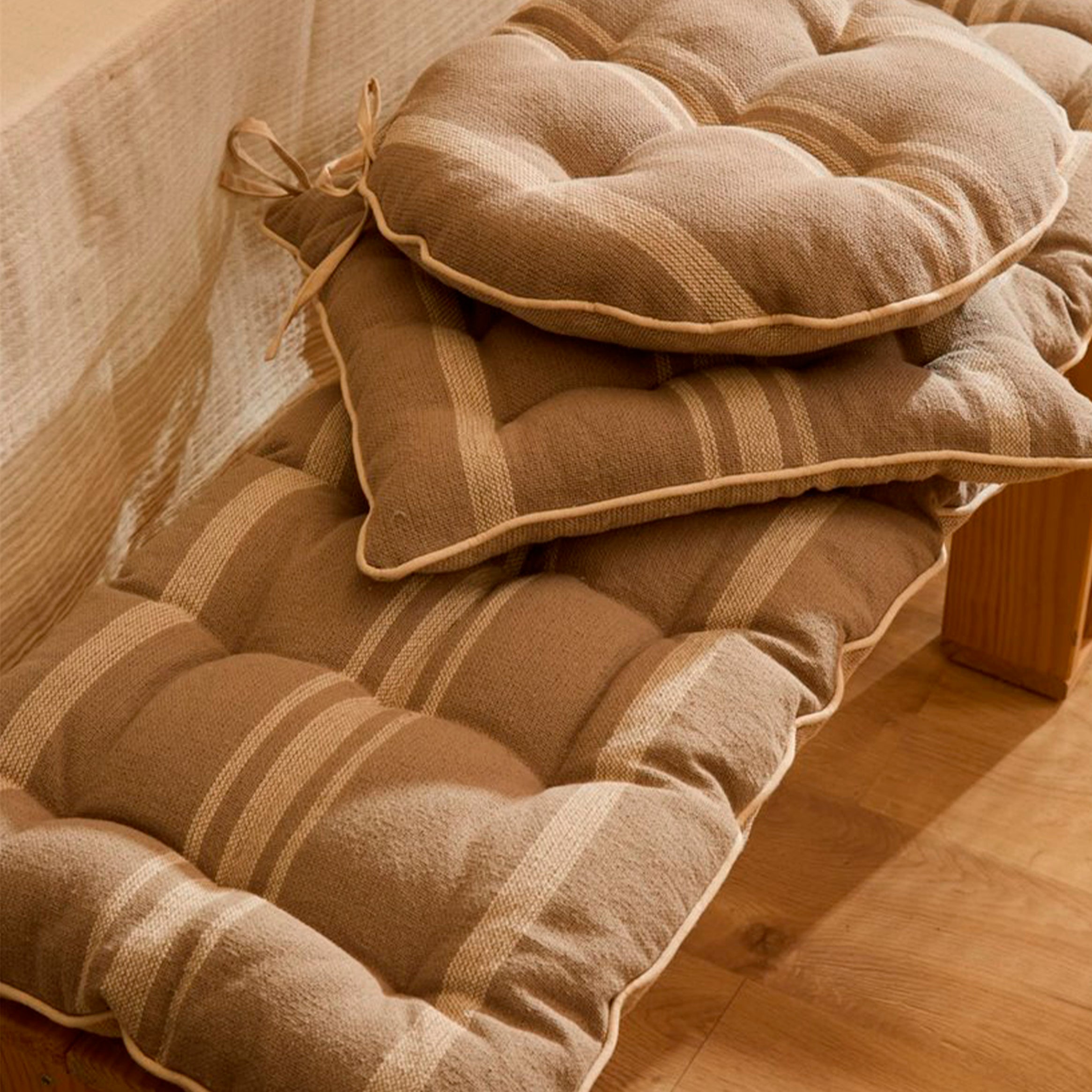 Cojín de Banqueta Sorento Piedra 120x40x4