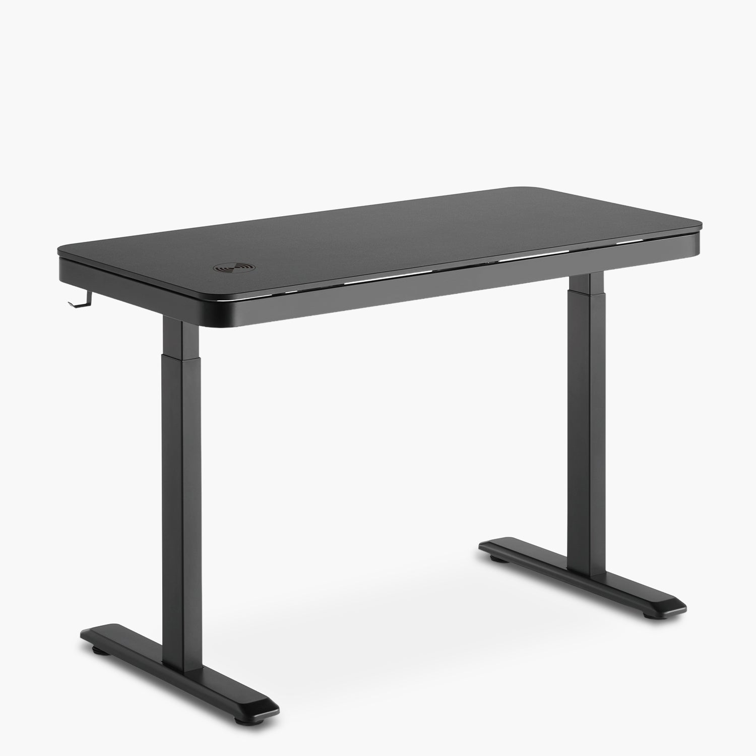 Escritorio Home Office Cosmo Eléctrico Pro Negro 118x60
