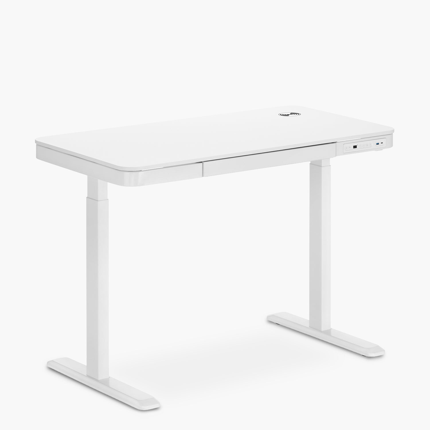 Escritorio Home Office Cosmo Eléctrico Pro Blanco 118x60