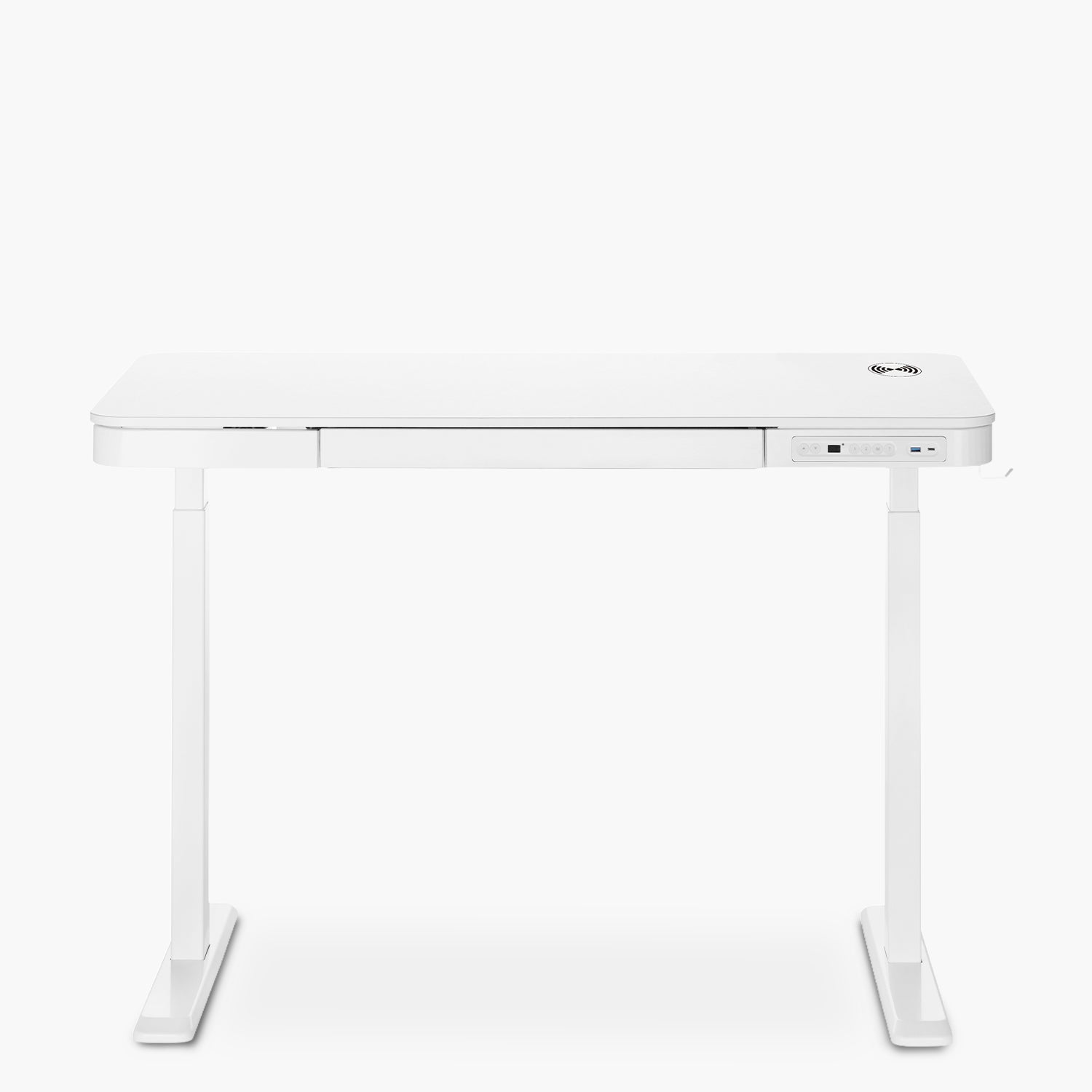 Escritorio Home Office Cosmo Eléctrico Pro Blanco 118x60
