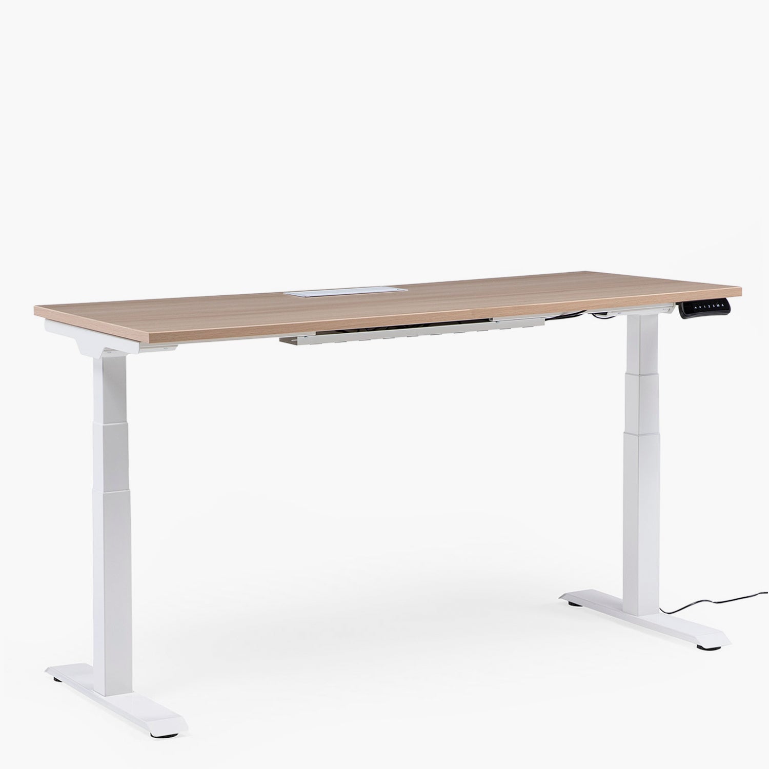 Escritorio Cosmo Eléctrico Dual con Pasacables 180x70