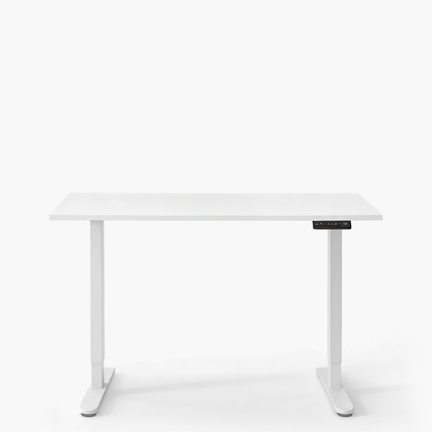Escritorio Cosmo 140x60 Eléctrico Dual Lite Blanco/Blanco