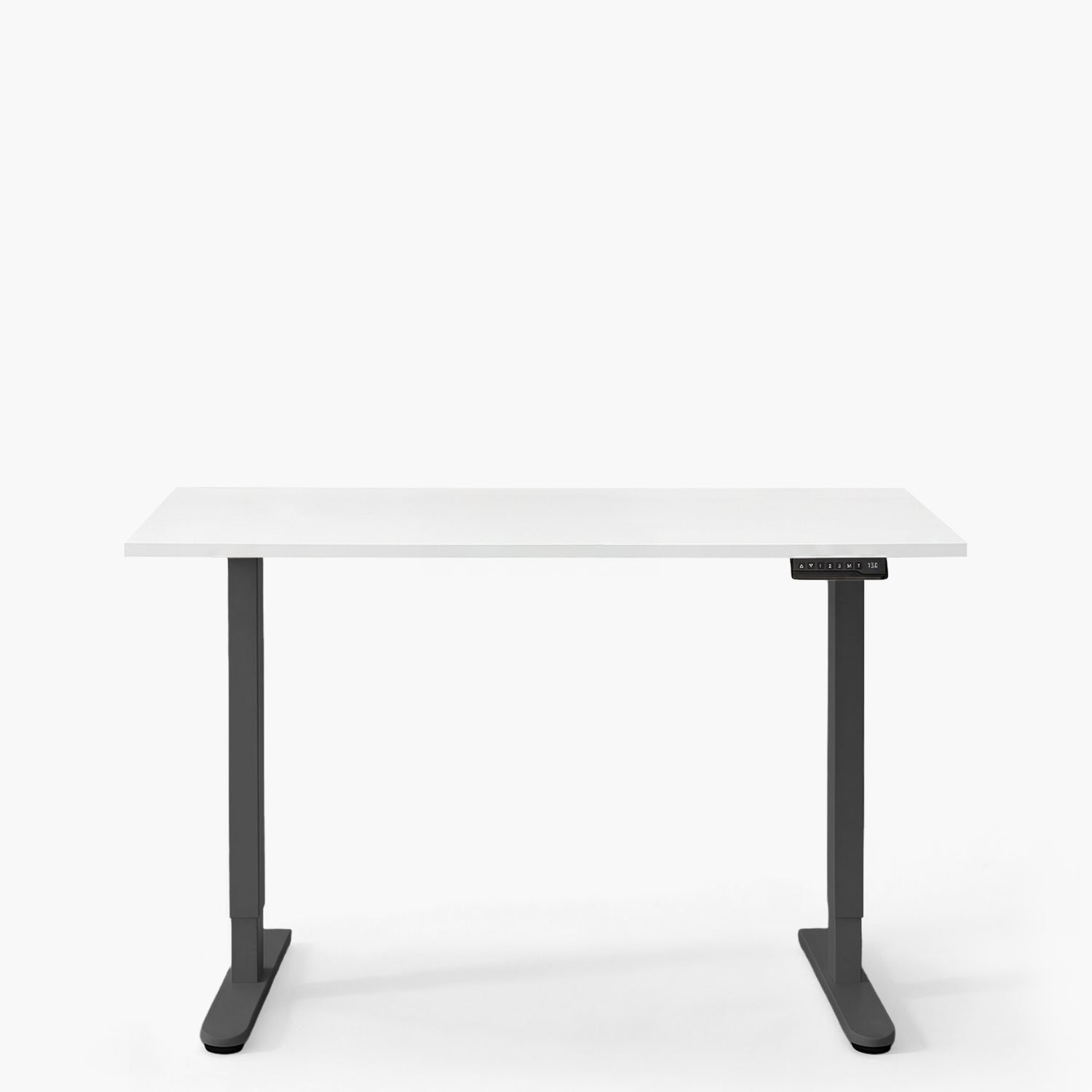 Escritorio Cosmo 140x60 Eléctrico Dual Lite Blanco/Negro