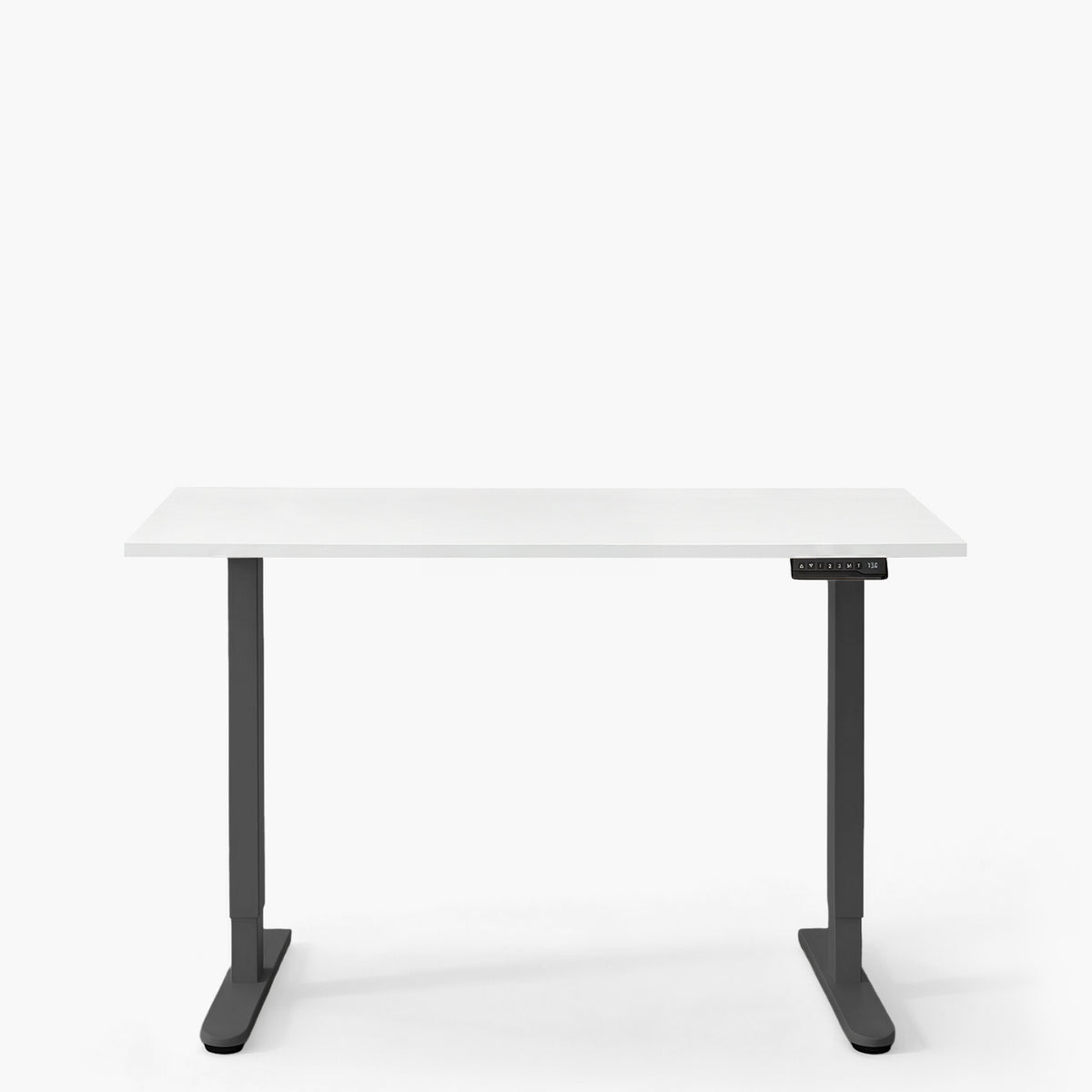 Escritorio Cosmo 140x60 Eléctrico Dual Lite Blanco/Negro
