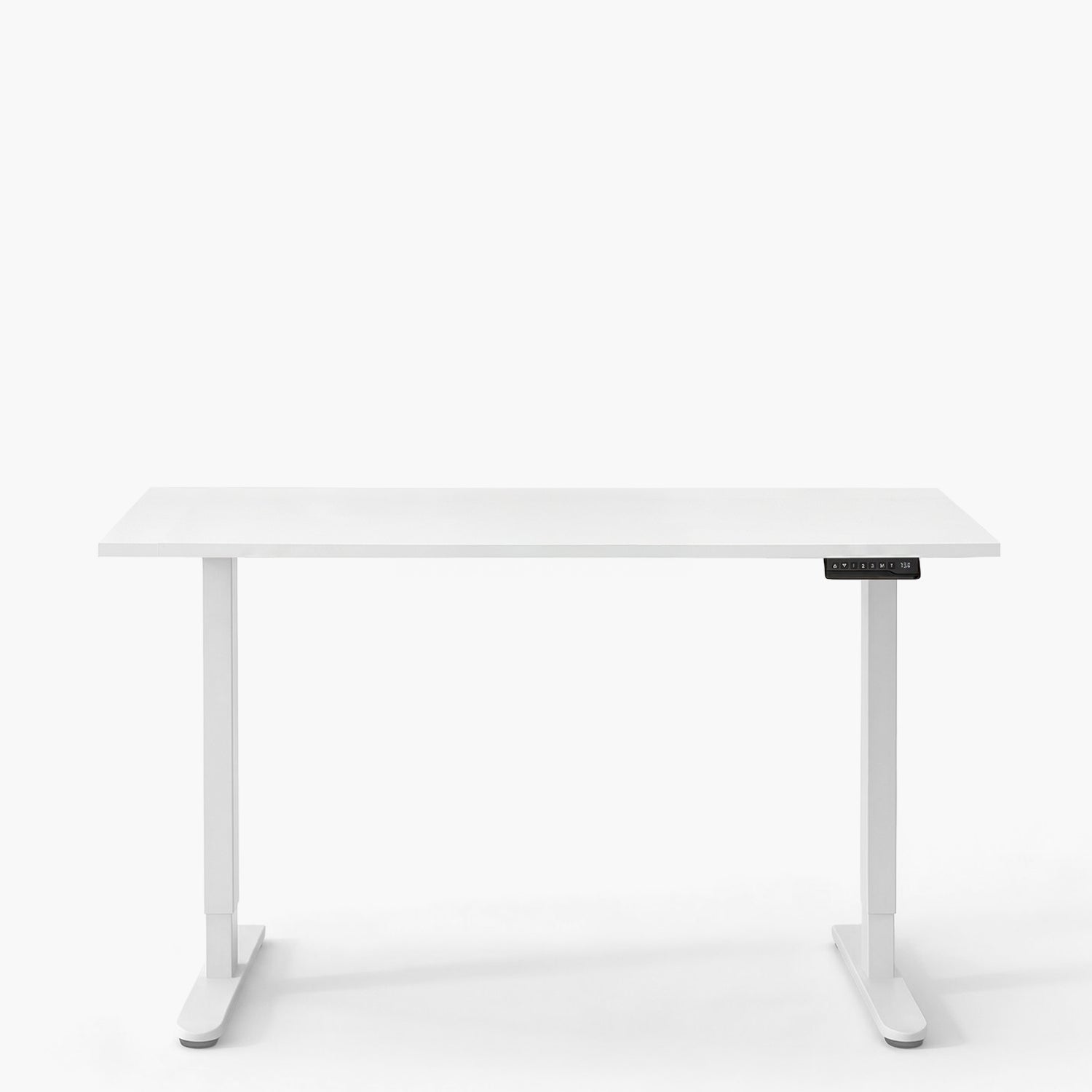 Escritorio Cosmo 160x70 Eléctrico Dual Lite Blanco/Blanco