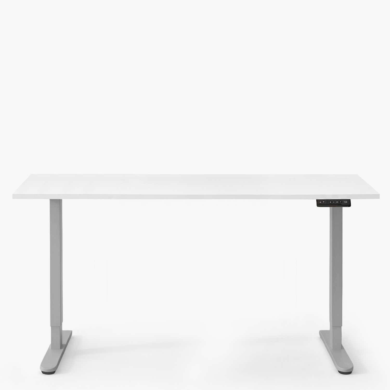 Escritorio Cosmo 180x70 Eléctrico Dual Lite Blanco/Gris