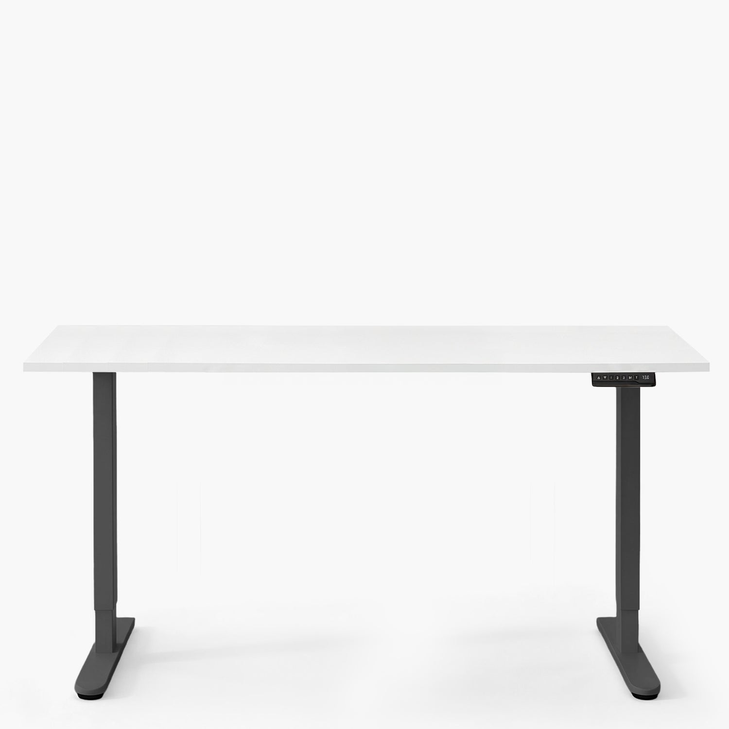 Escritorio Cosmo 180x70 Eléctrico Dual Lite Blanco/Negro