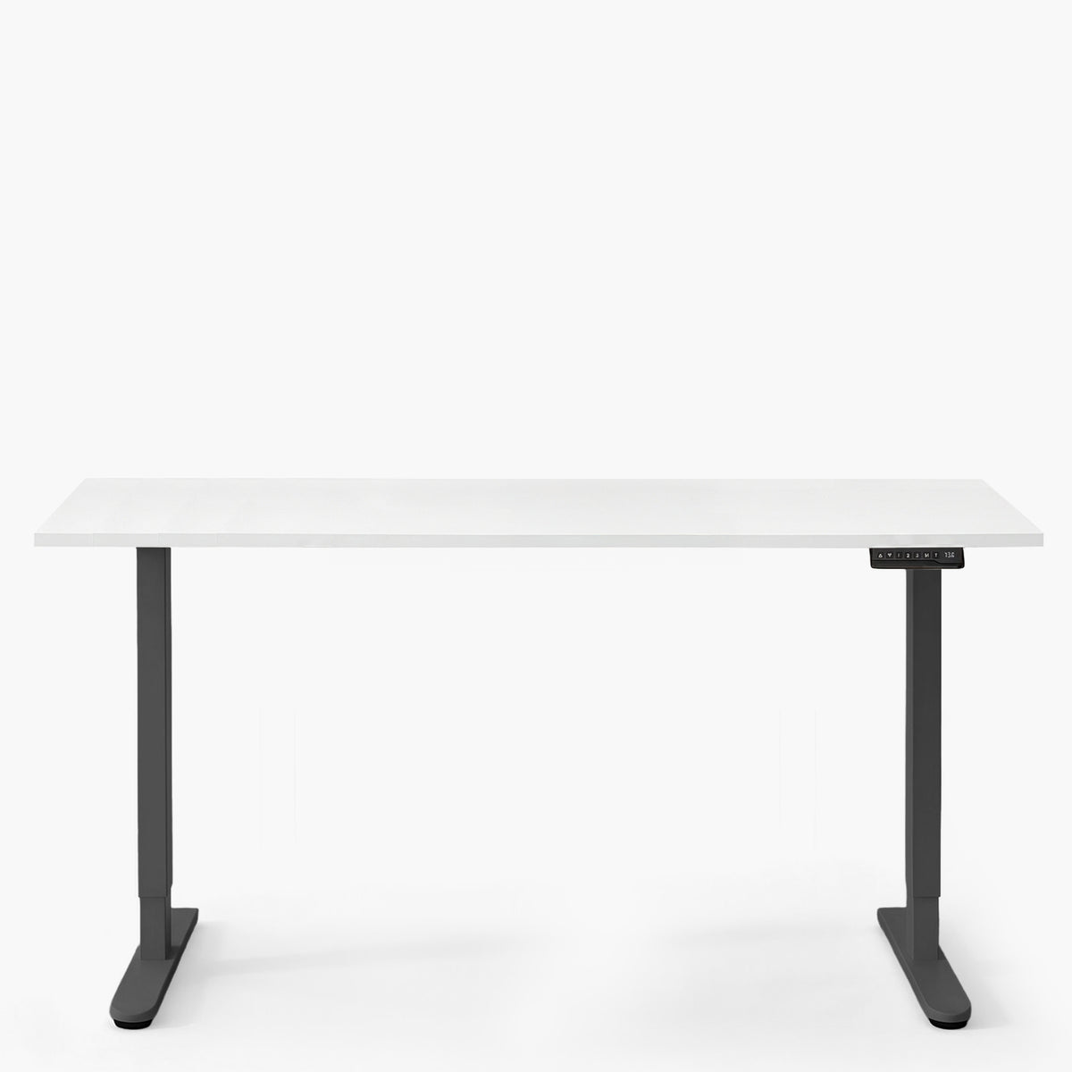 Escritorio Cosmo 180x70 Eléctrico Dual Lite Blanco/Negro