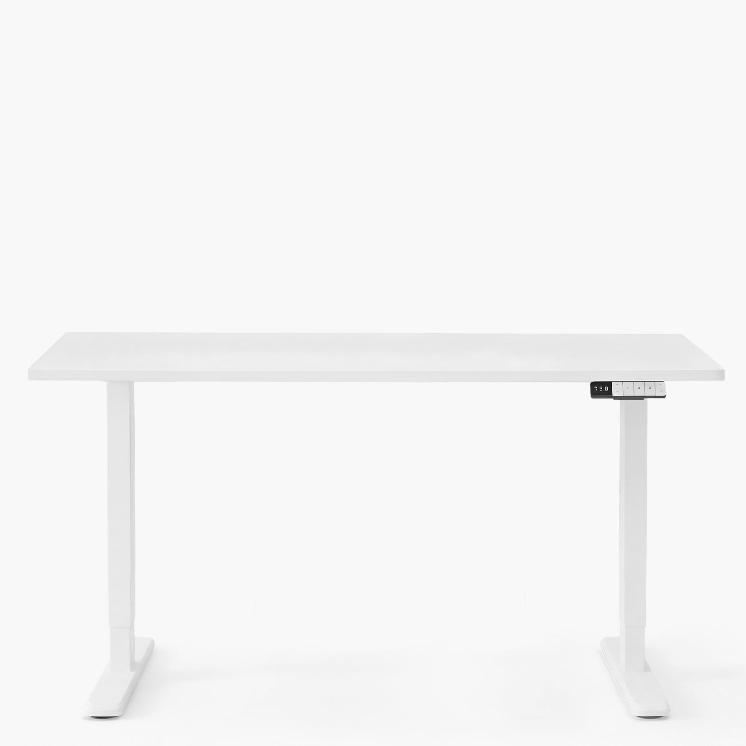 Escritorio Cosmo 180x70 Eléctrico Dual Pro Blanco/Blanco