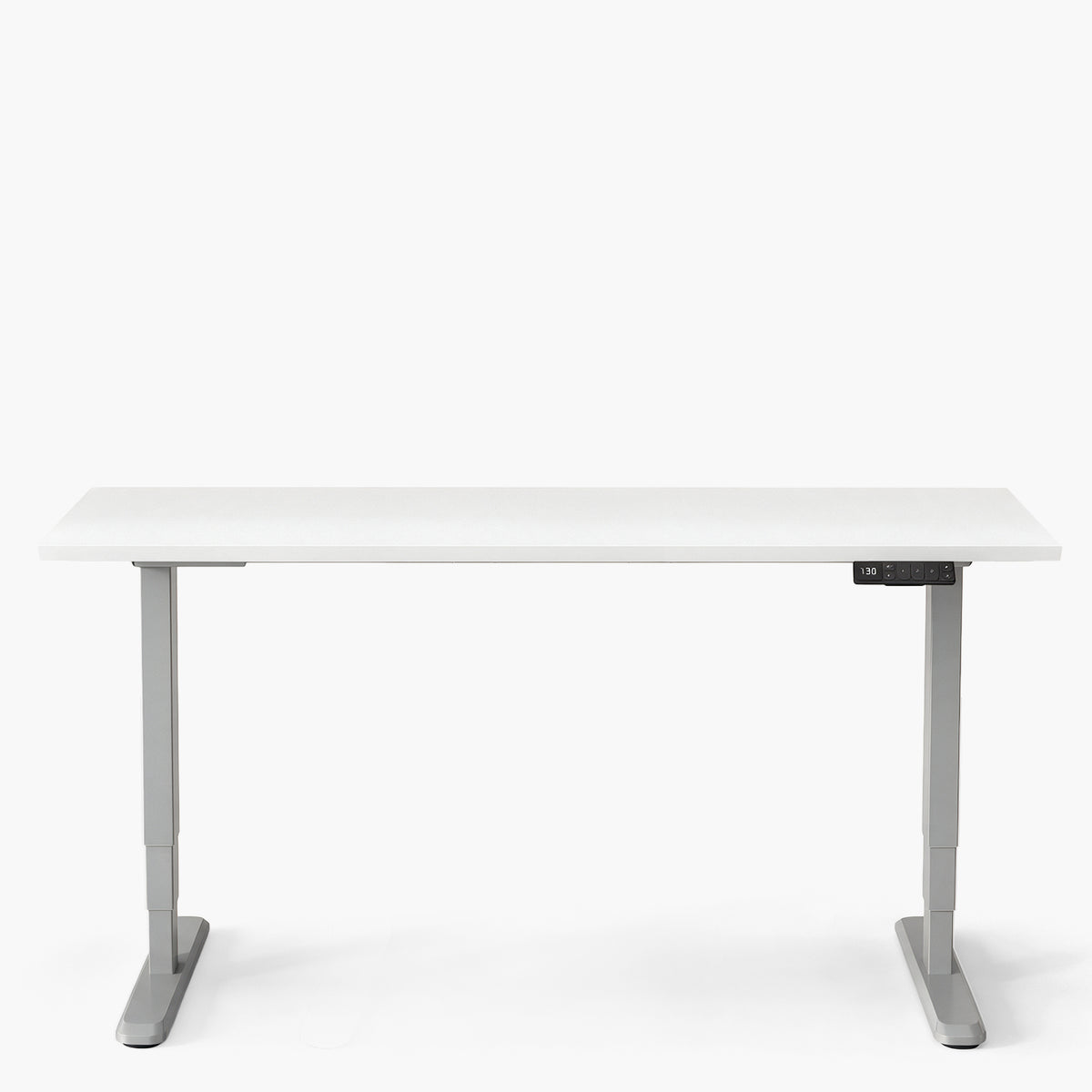 Escritorio Cosmo 180x70 Eléctrico Dual Pro Blanco/Gris
