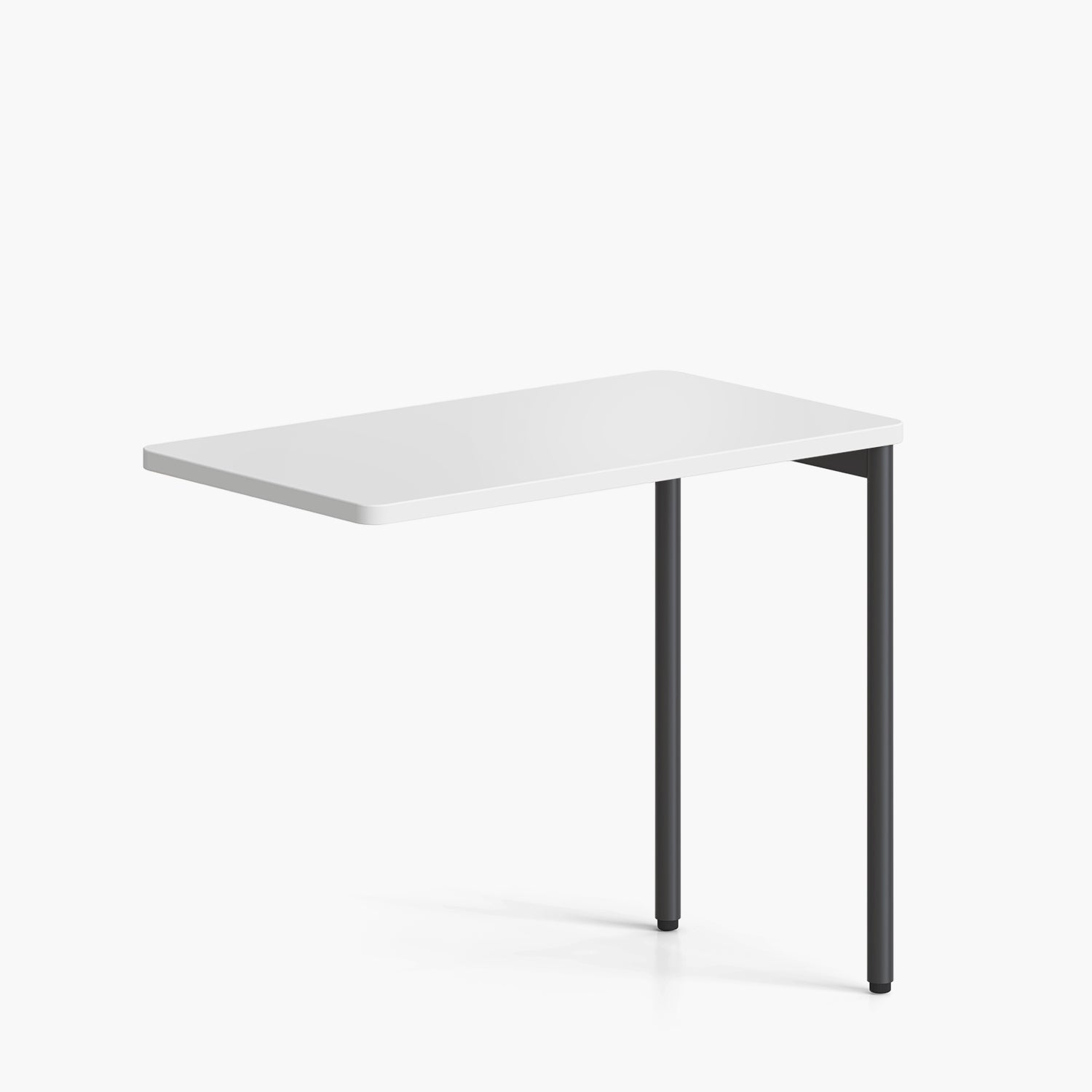 Escritorio Lateral Astro 50x90 Blanco/Gris